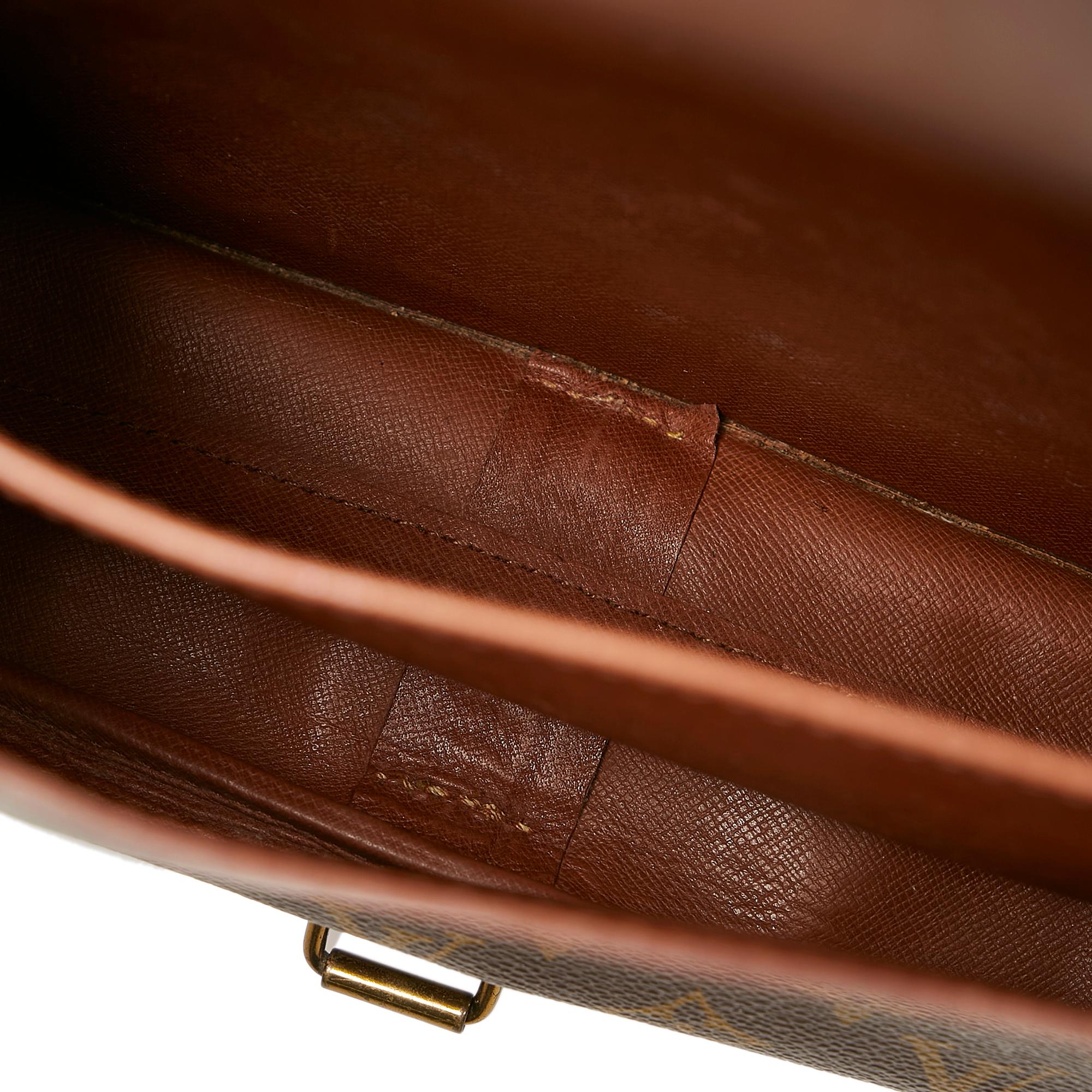Louis Vuitton Monogram Cartouchiere MM (SHG-28878)