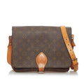 Louis Vuitton Monogram Cartouchiere MM (SHG-29411)