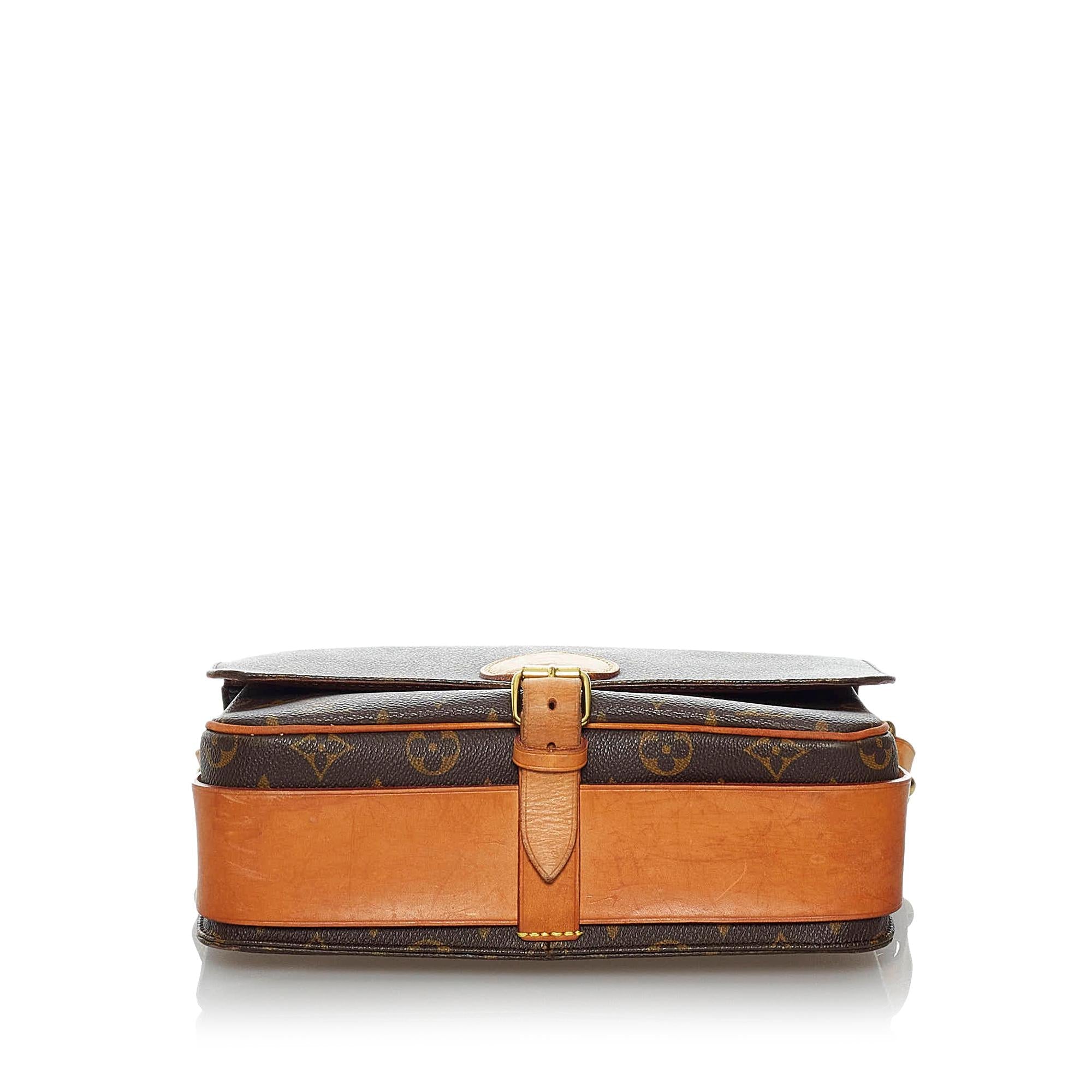 Louis Vuitton Monogram Cartouchiere MM (SHG-29945)