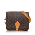 Louis Vuitton Monogram Cartouchiere MM (SHG-29945)