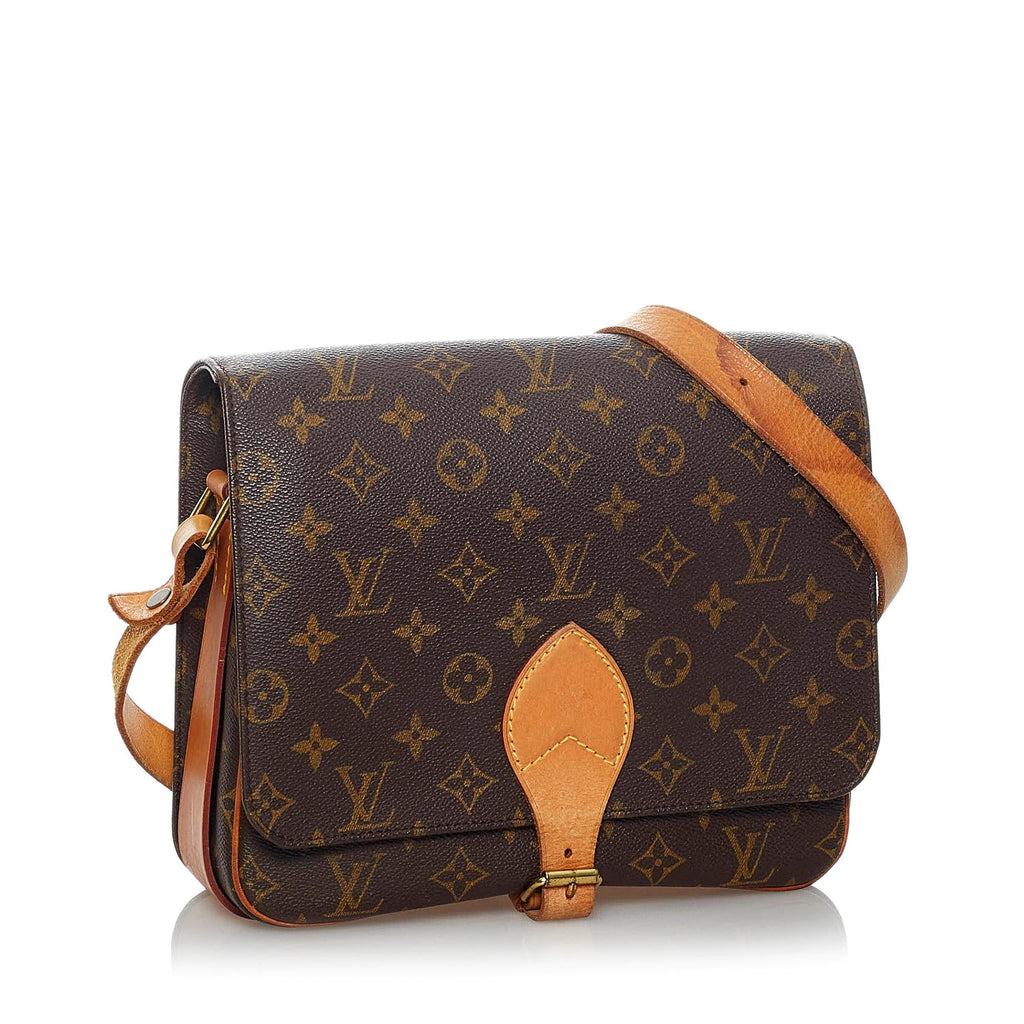 Louis Vuitton Monogram Cartouchiere MM (SHG-29945)