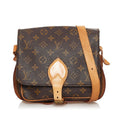 Louis Vuitton Monogram Cartouchiere MM (SHG-31023)