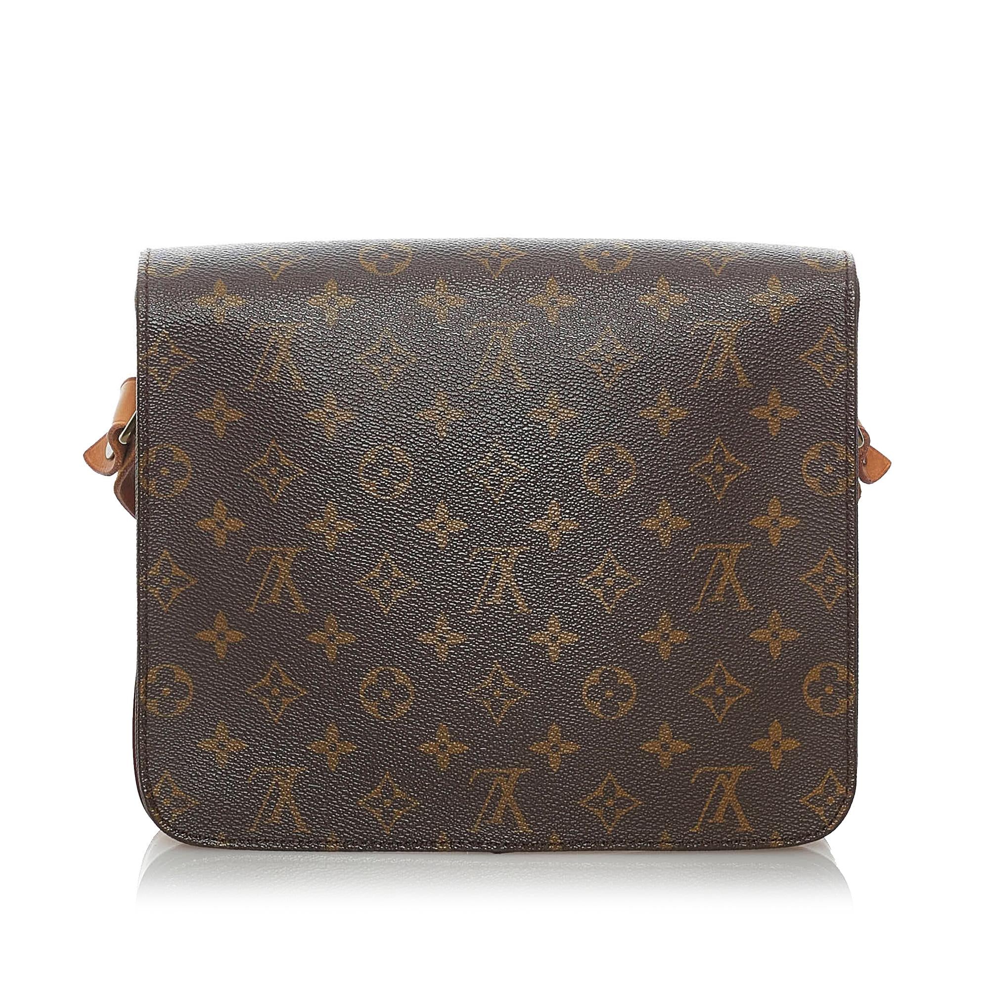 Louis Vuitton Monogram Cartouchiere MM (SHG-31426)
