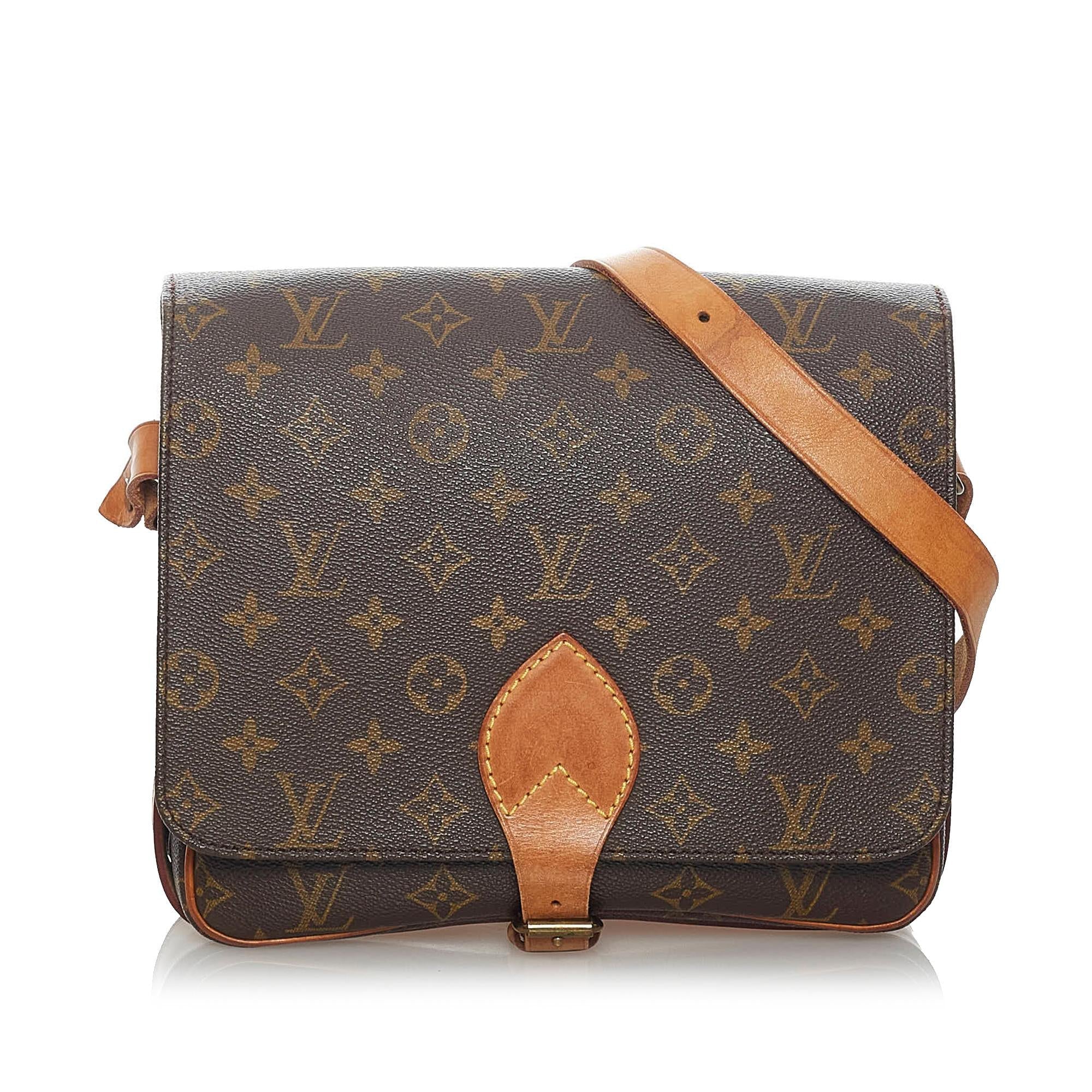 Louis Vuitton Monogram Cartouchiere MM (SHG-31426)