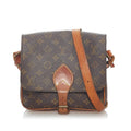 Louis Vuitton Monogram Cartouchiere MM (SHG-32062)