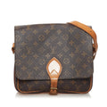 Louis Vuitton Monogram Cartouchiere MM (SHG-33352)