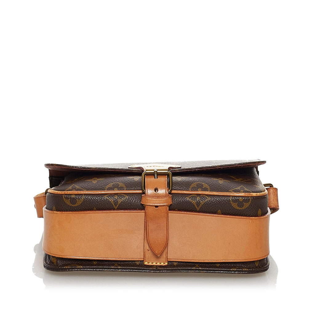 Louis Vuitton Monogram Cartouchiere MM (SHG-34703)