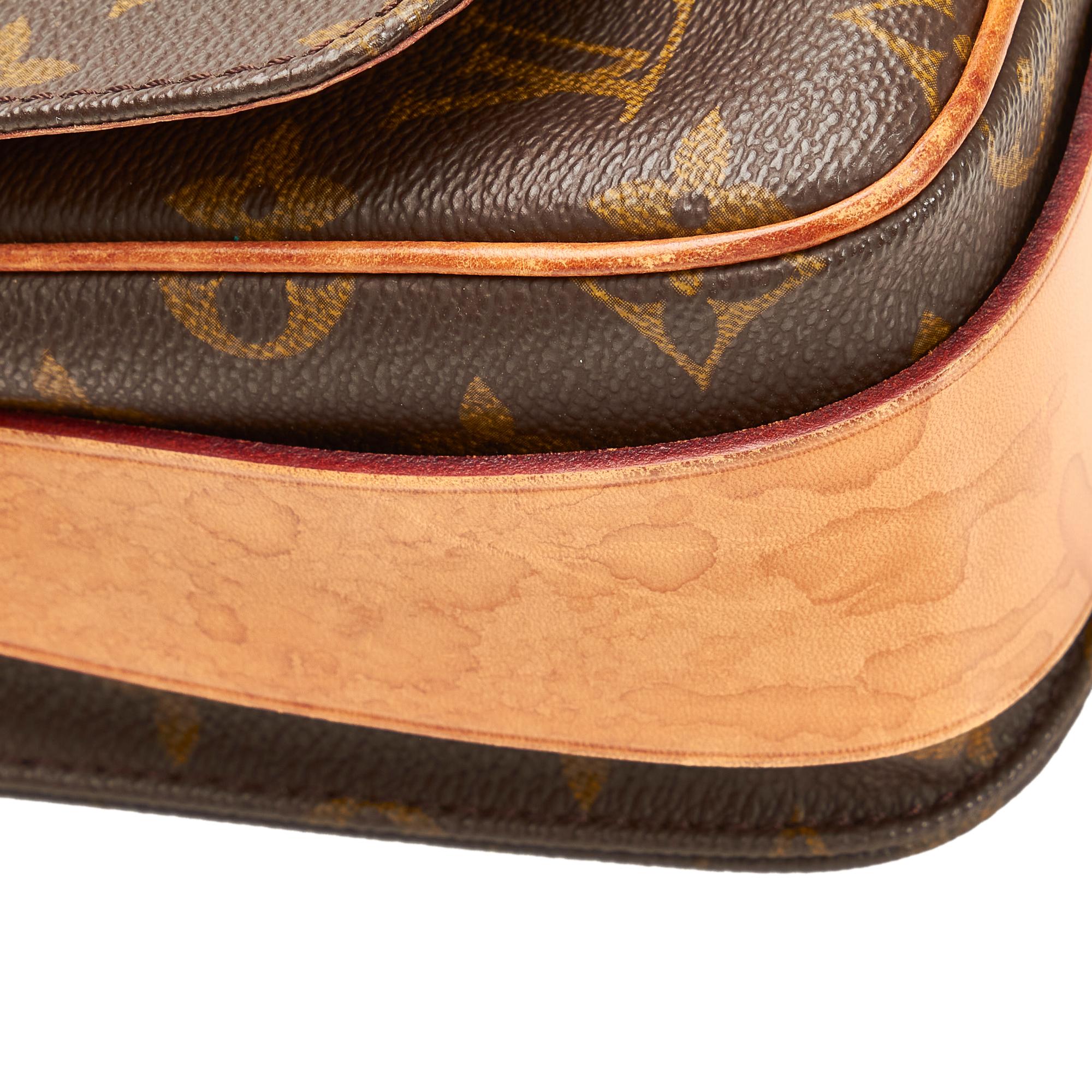 Louis Vuitton Monogram Cartouchiere MM (SHG-1SmWnU)