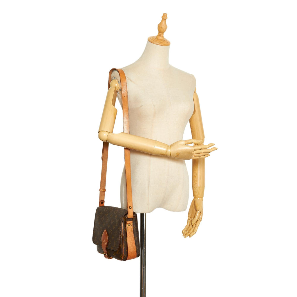 Louis Vuitton Monogram Cartouchiere MM (SHG-1SmWnU)