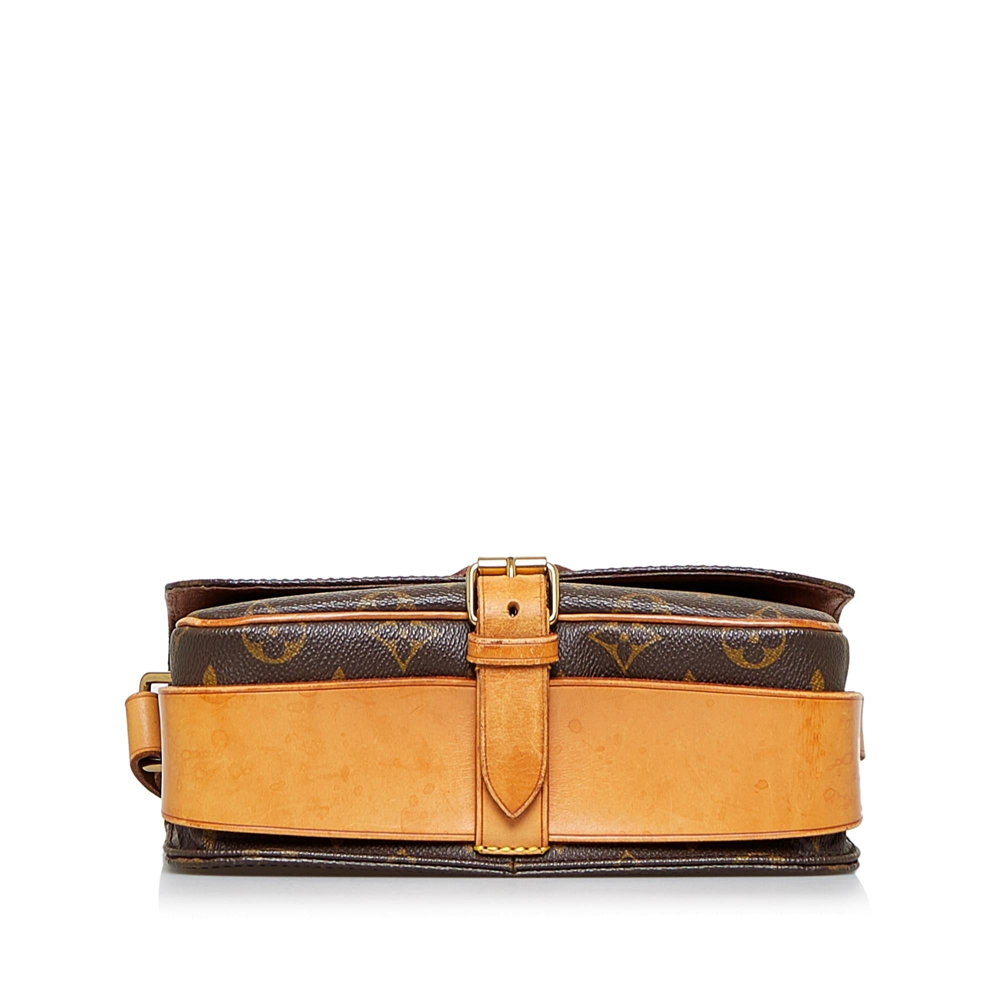 Louis Vuitton Monogram Cartouchiere MM (SHG-VgnUIA)