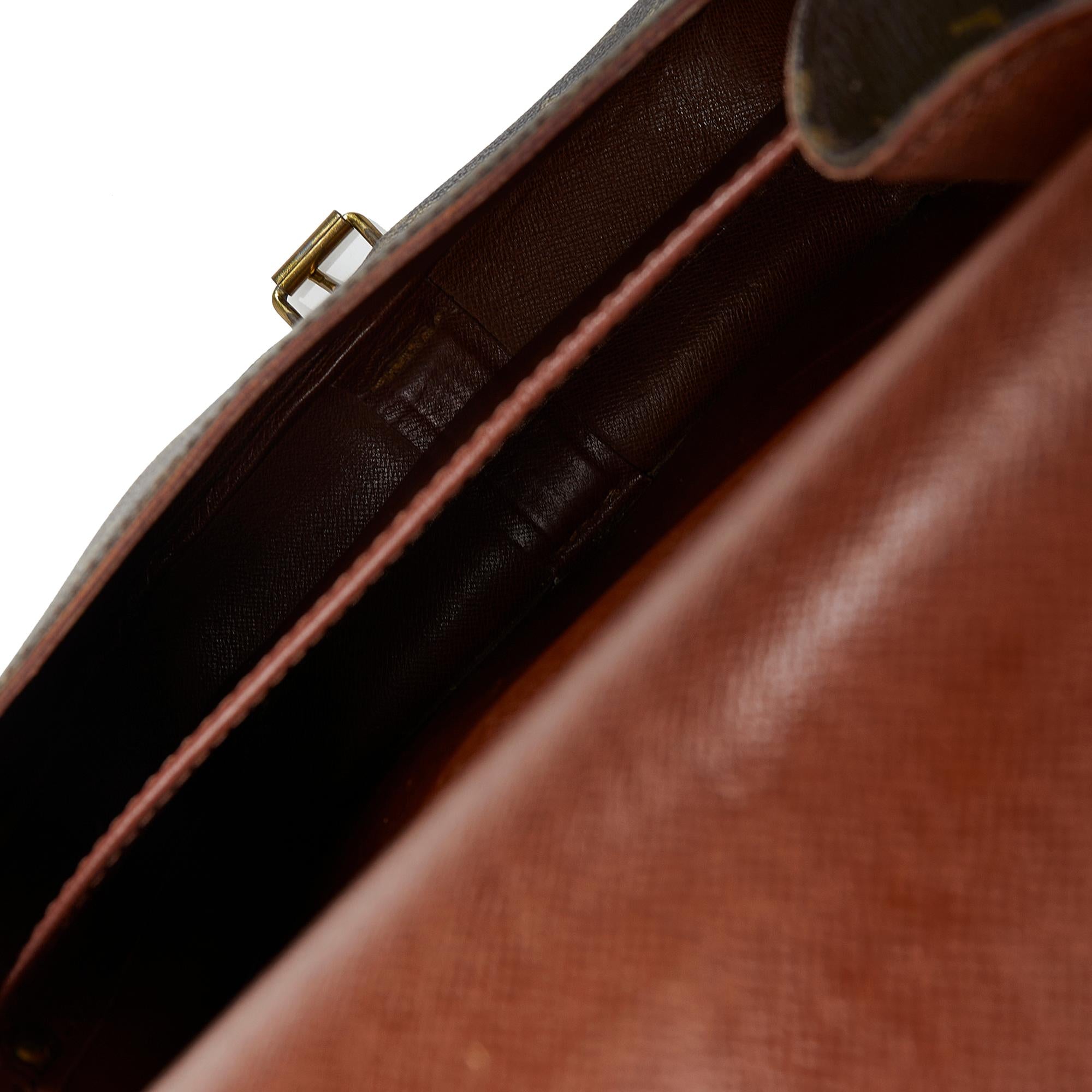 Louis Vuitton Monogram Cartouchiere MM (SHG-FC11Cb)