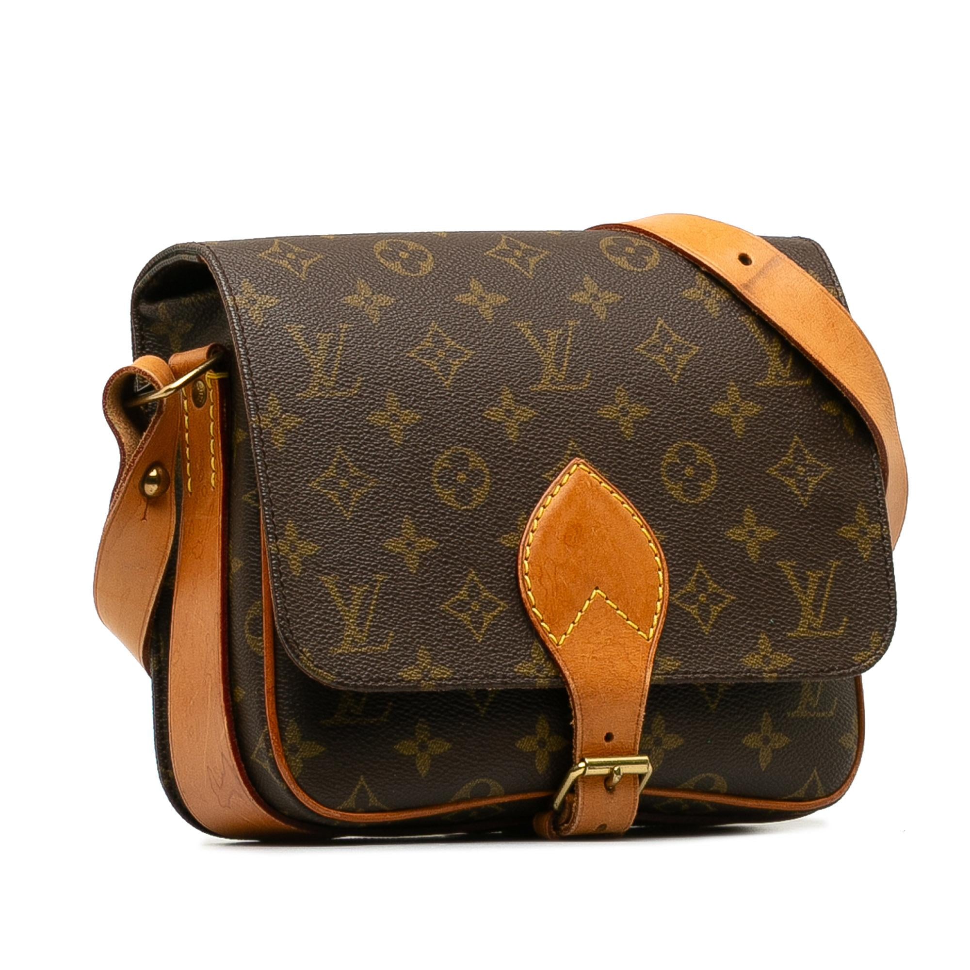 Louis Vuitton Monogram Cartouchiere MM (SHG-zceKCf)