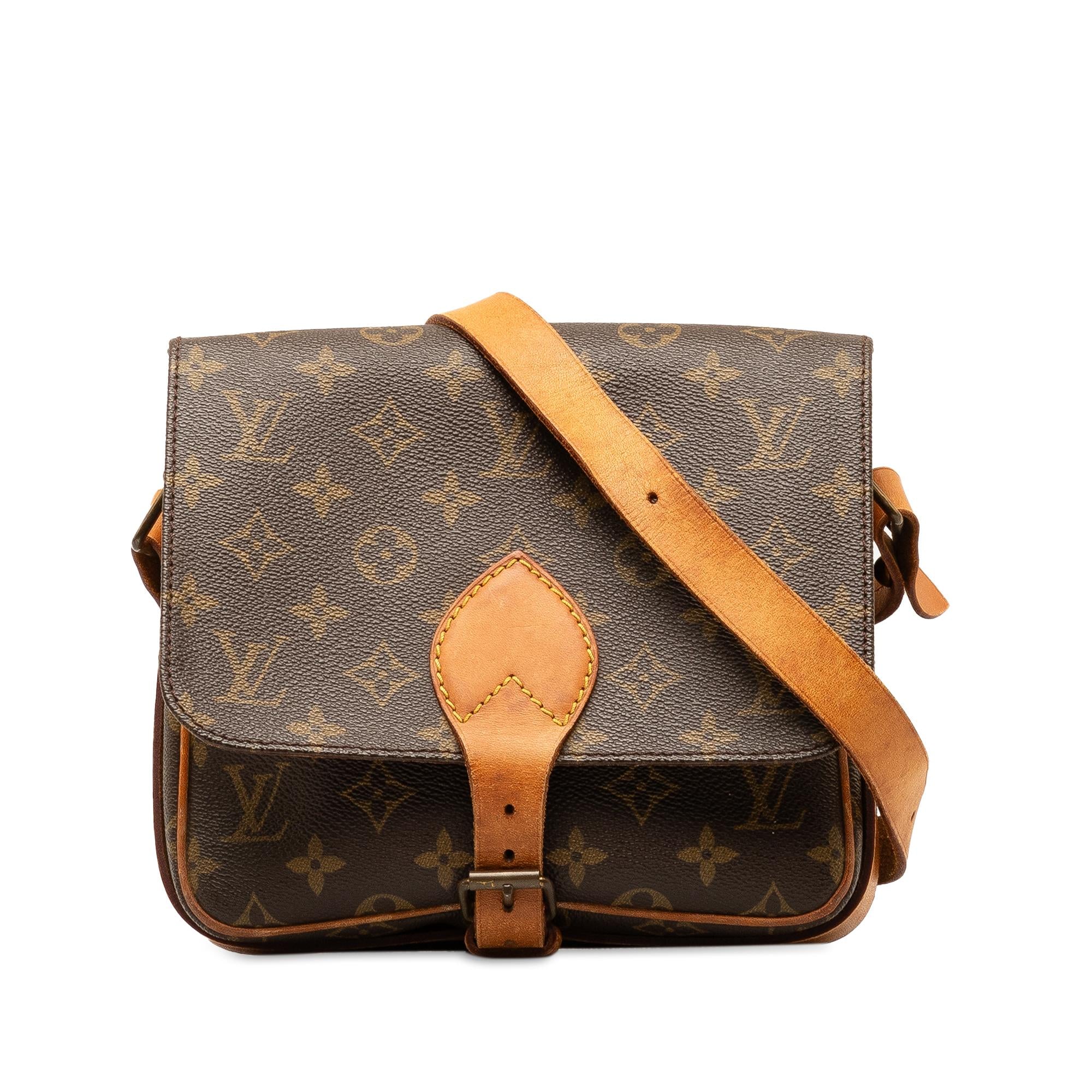 Louis Vuitton Monogram Cartouchiere MM (SHG-osRlRj)