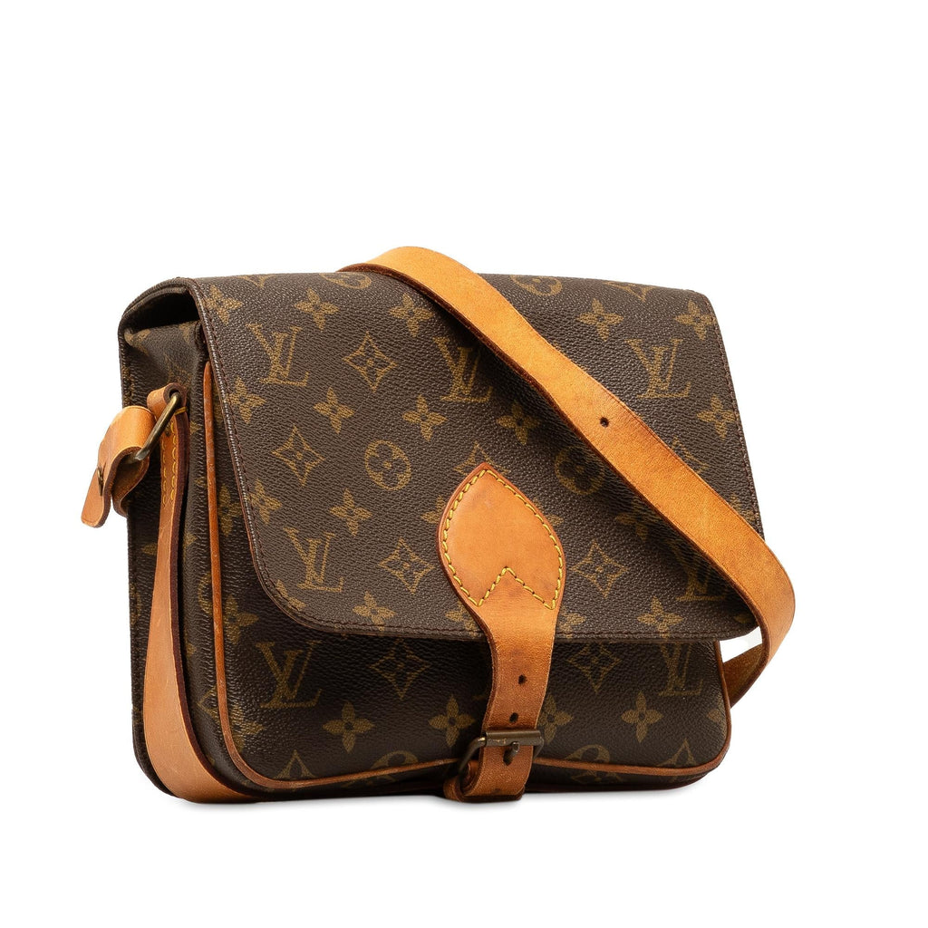 Louis Vuitton Monogram Cartouchiere MM (SHG-osRlRj)