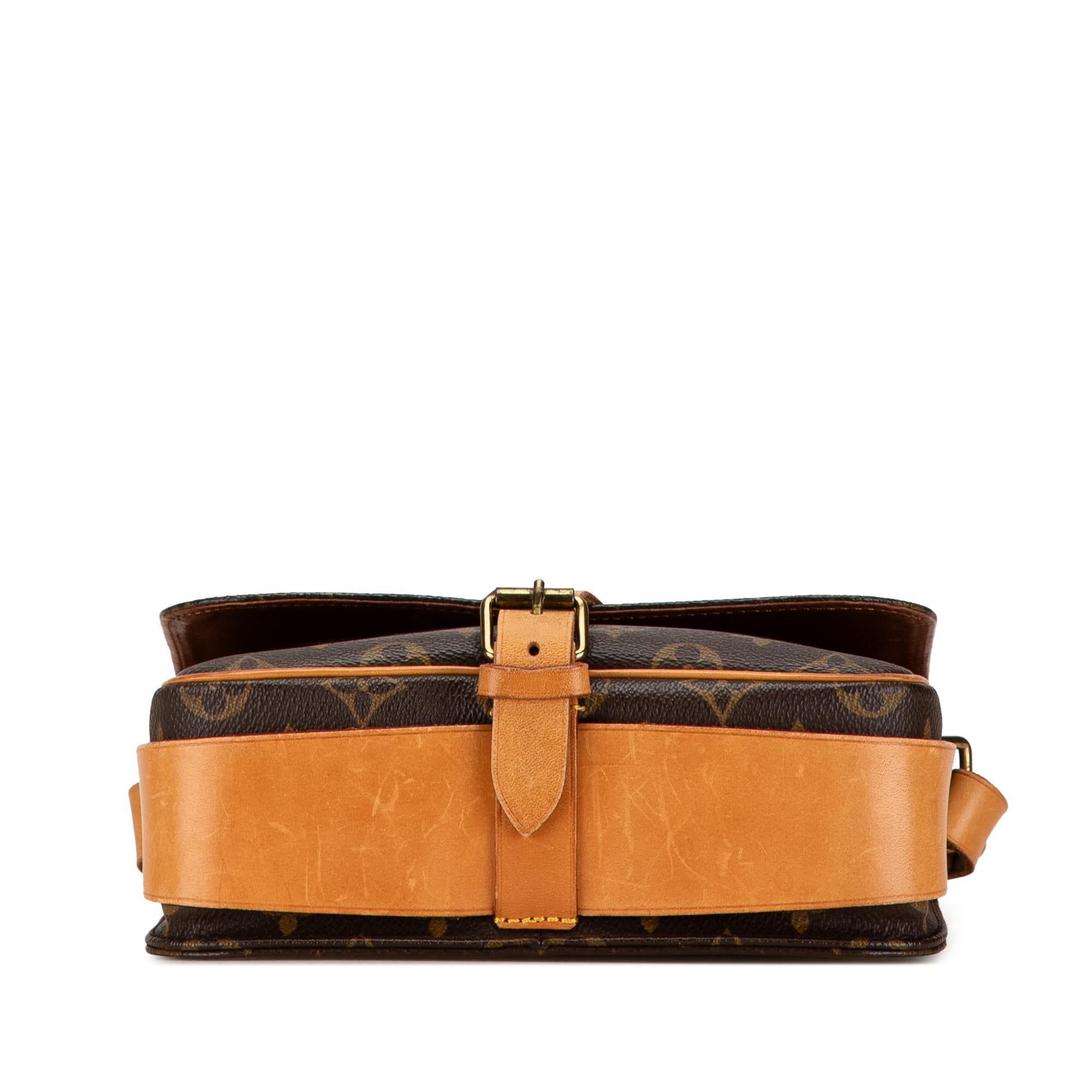 Louis Vuitton Monogram Cartouchiere MM (SHG-4TtggP)