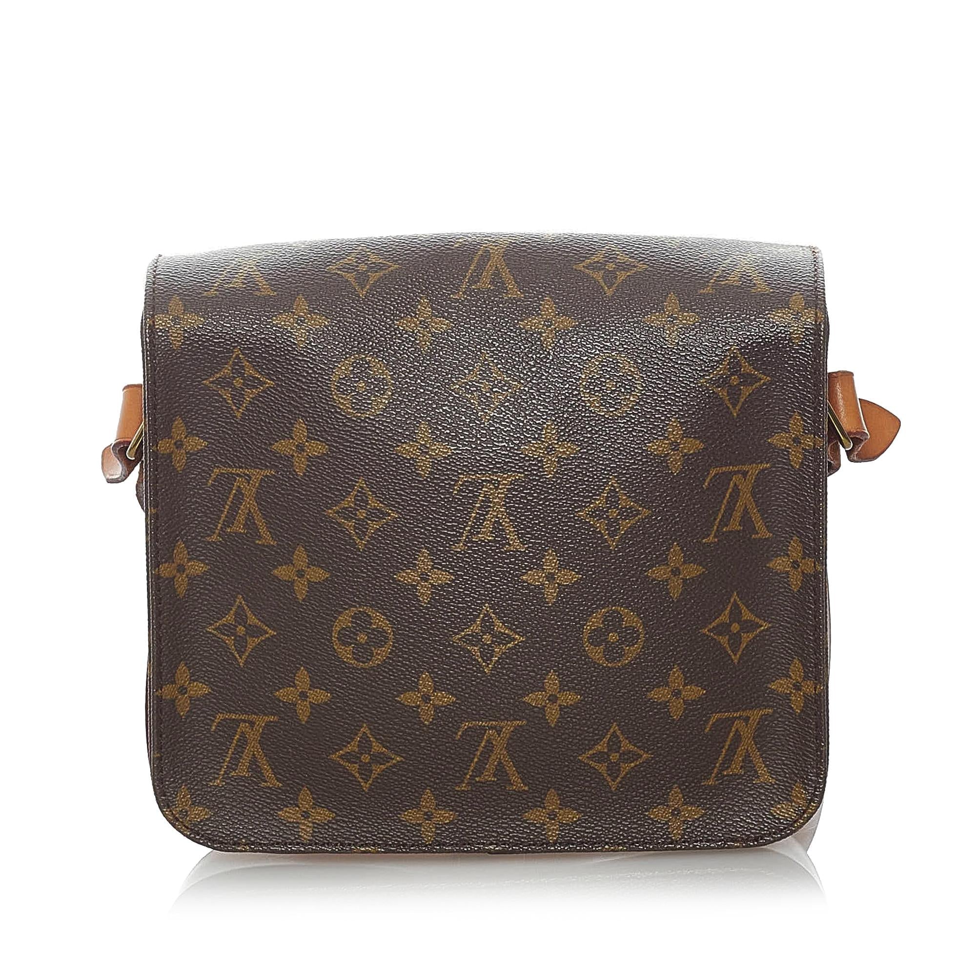 Louis Vuitton Monogram Cartouchiere PM (SHG-30940)