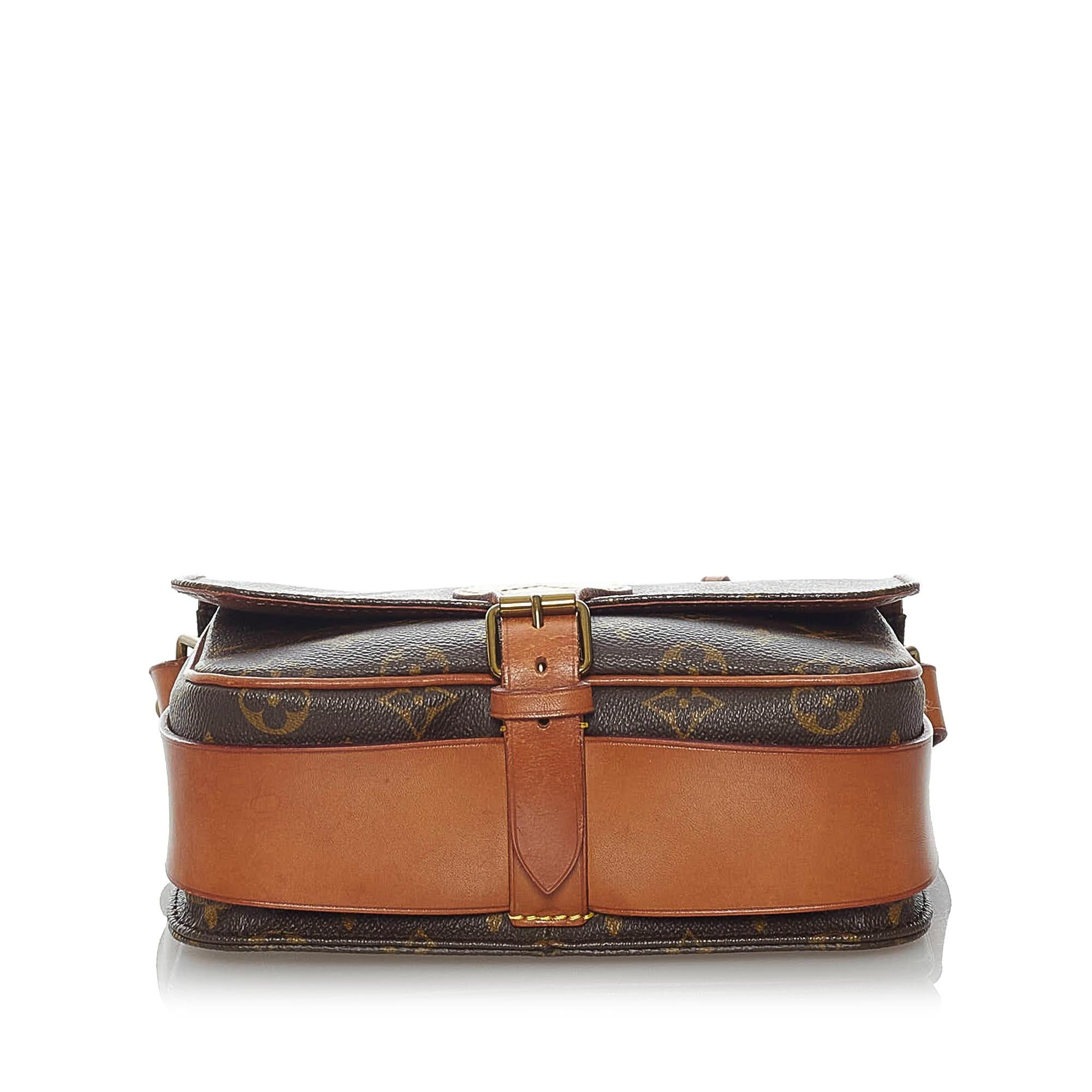 Louis Vuitton Monogram Cartouchiere PM (SHG-30940)