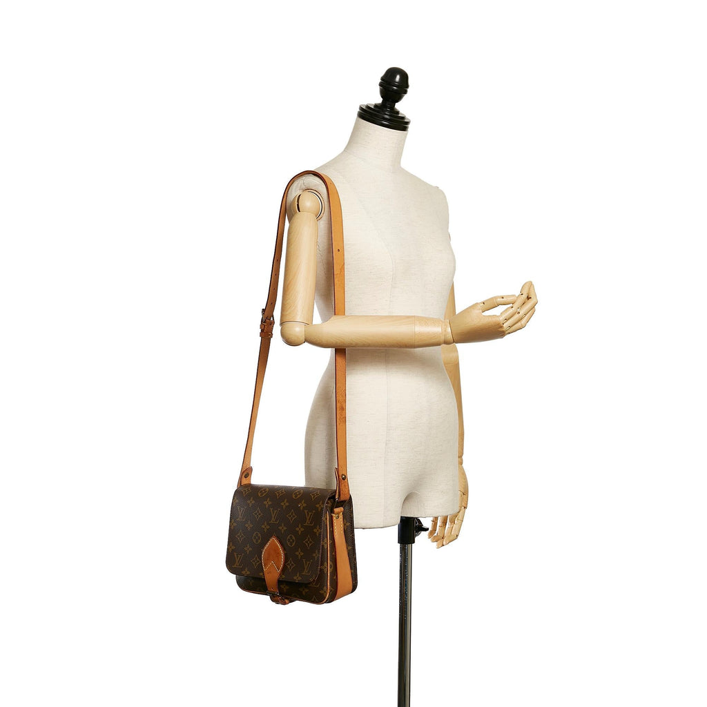 Louis Vuitton Monogram Cartouchiere PM (SHG-32396)