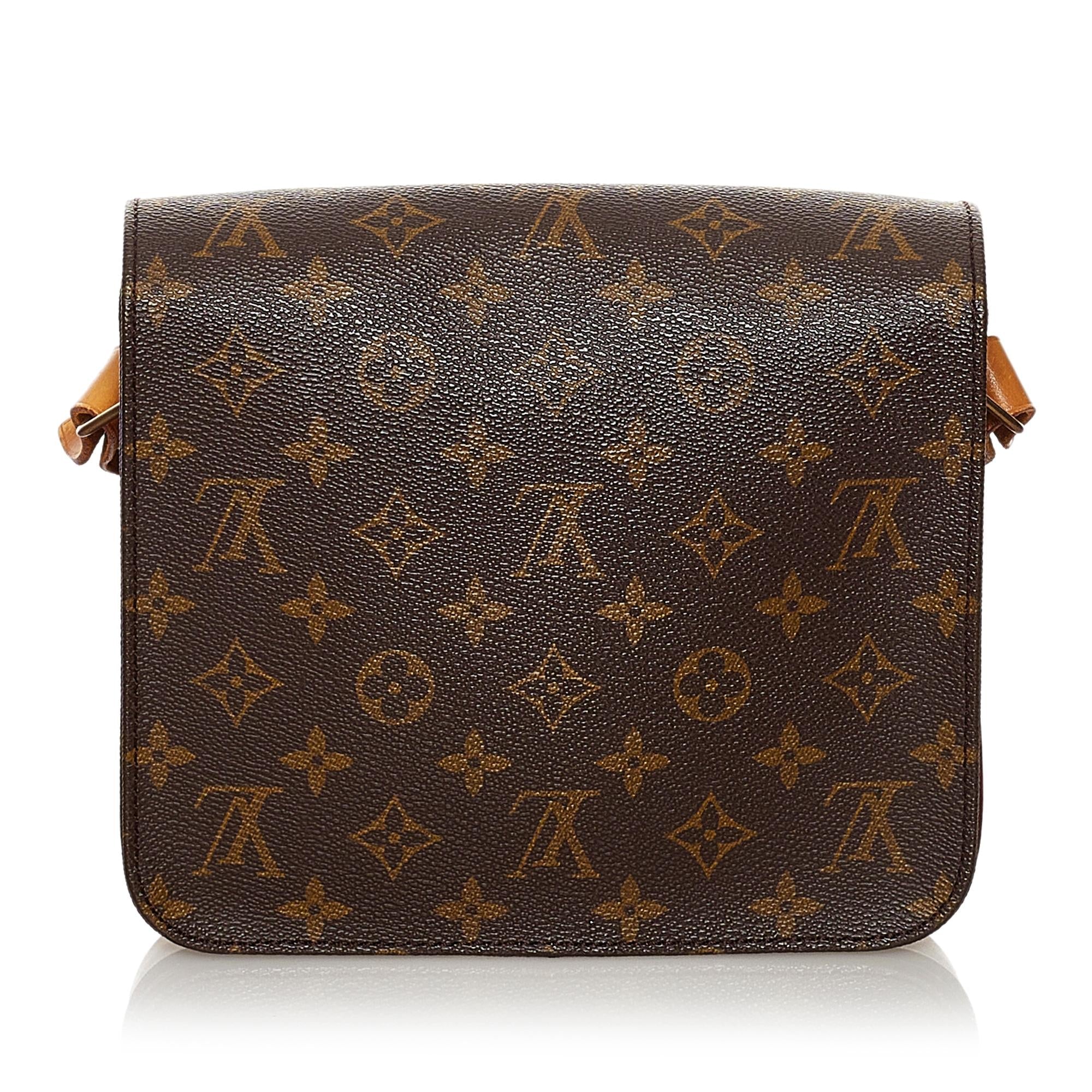 Louis Vuitton Monogram Cartouchiere PM (SHG-34096)