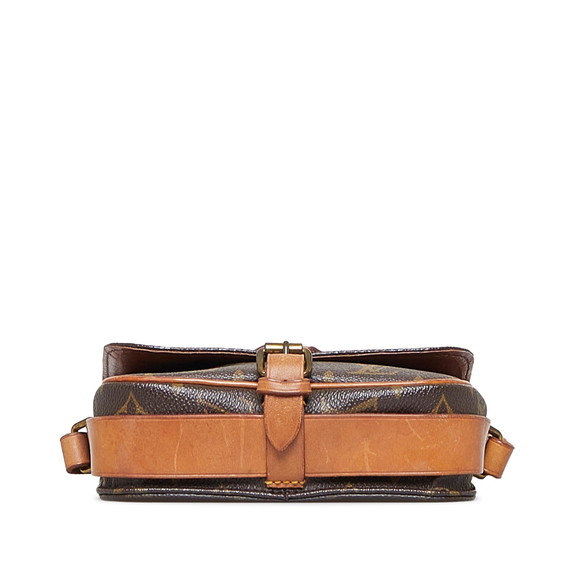 Louis Vuitton Monogram Cartouchiere PM (SHG-AhVa68)