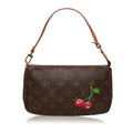 Louis Vuitton Monogram Cerises Pochette Accessoires Takashi Murakami (SHG-34204)
