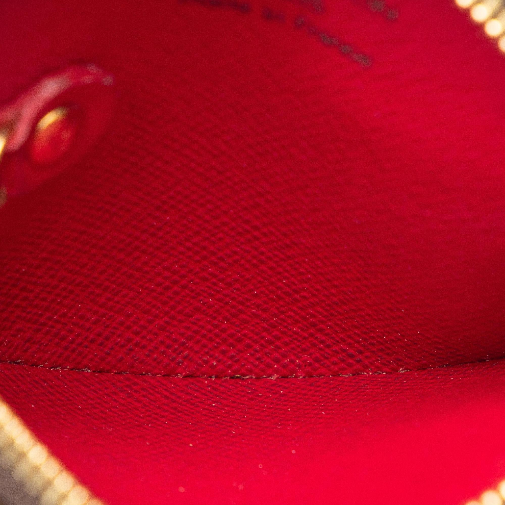 Louis Vuitton Monogram Cerises Porte-Monnaie Round Coin Purse (SHG-mWmW8Y)