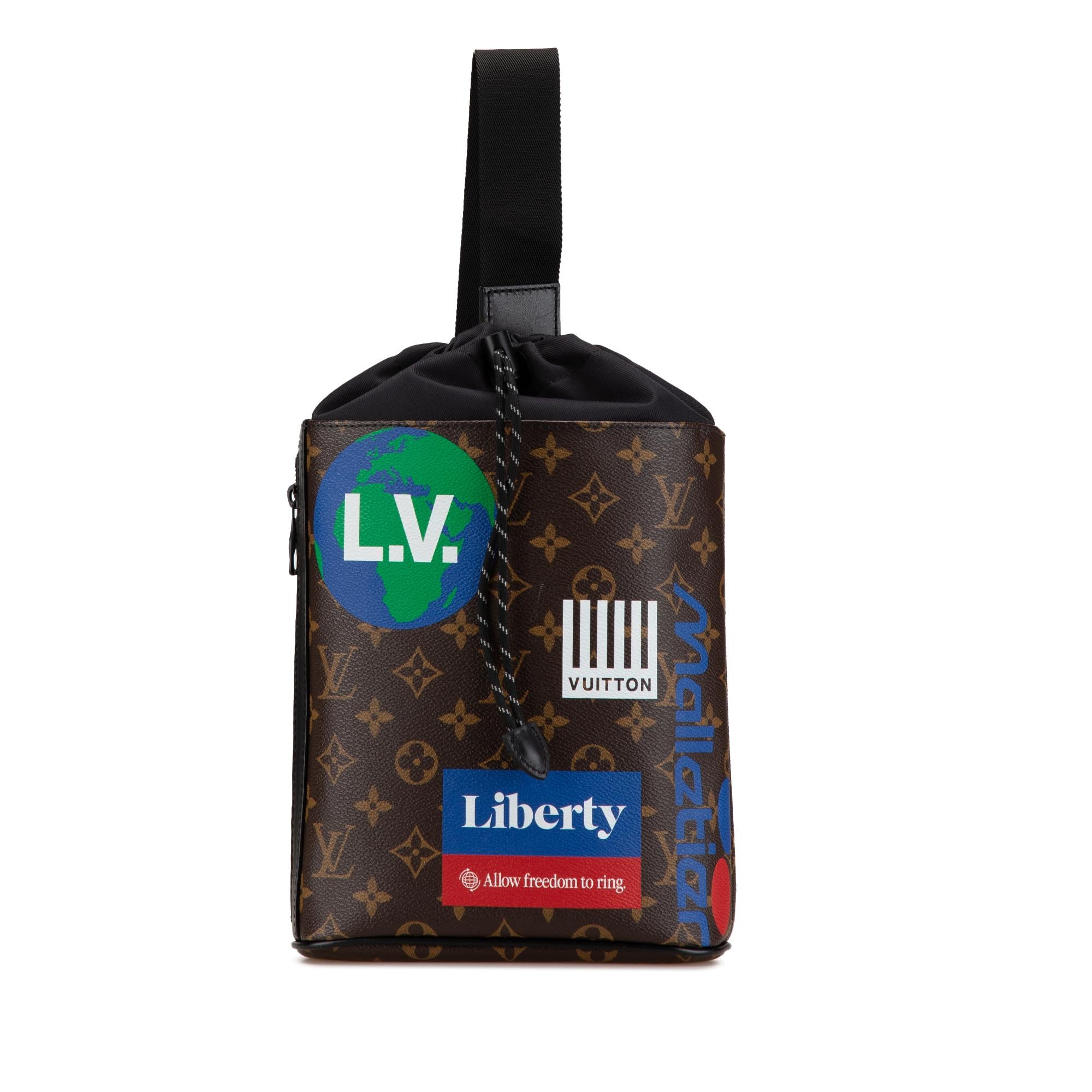 Louis Vuitton Monogram Chalk Sling Bag