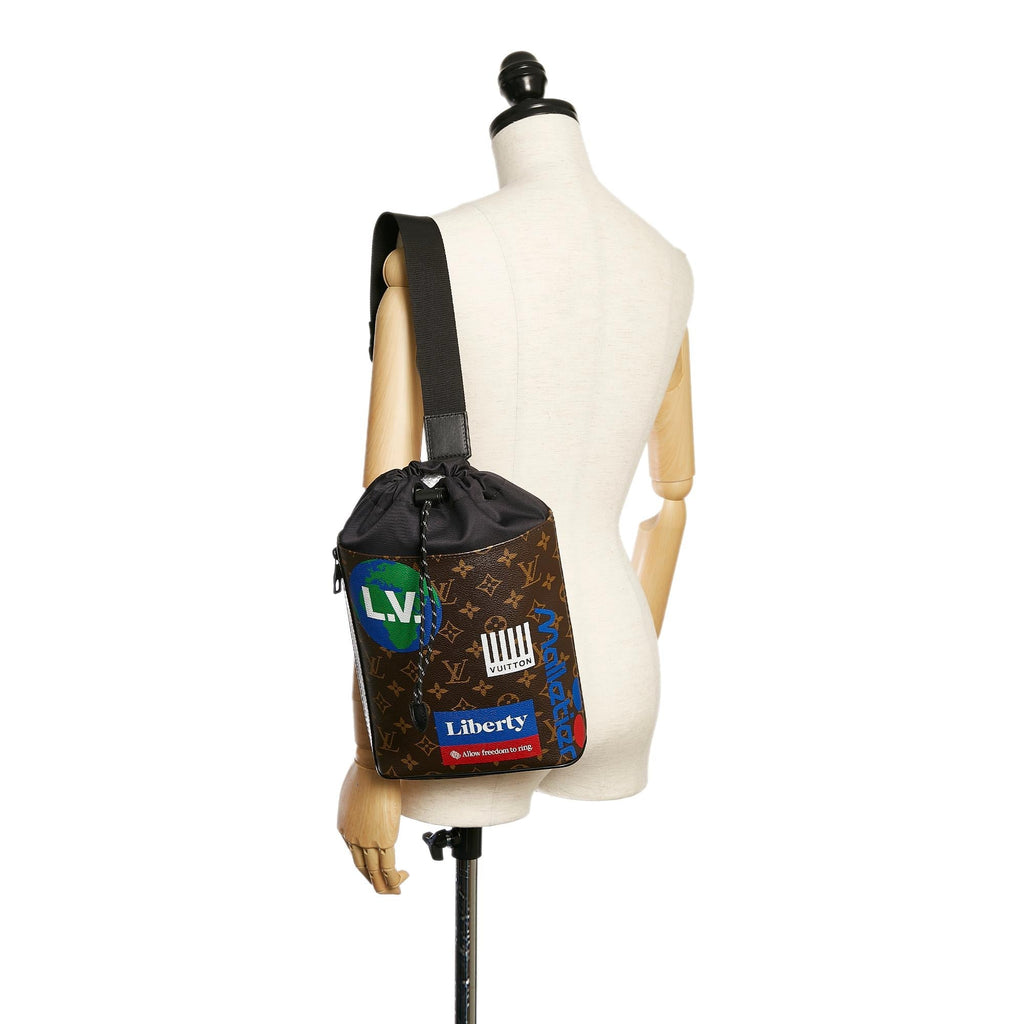 Louis Vuitton Monogram Chalk Sling Bag