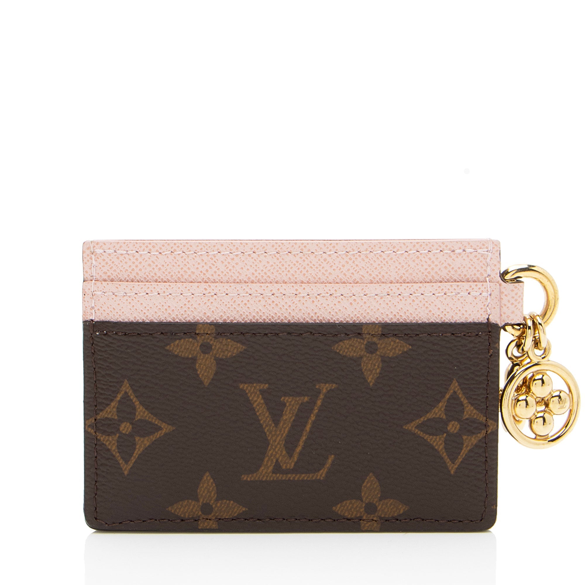 Louis Vuitton Monogram Charms Card Holder (SHF-kYLA8r)