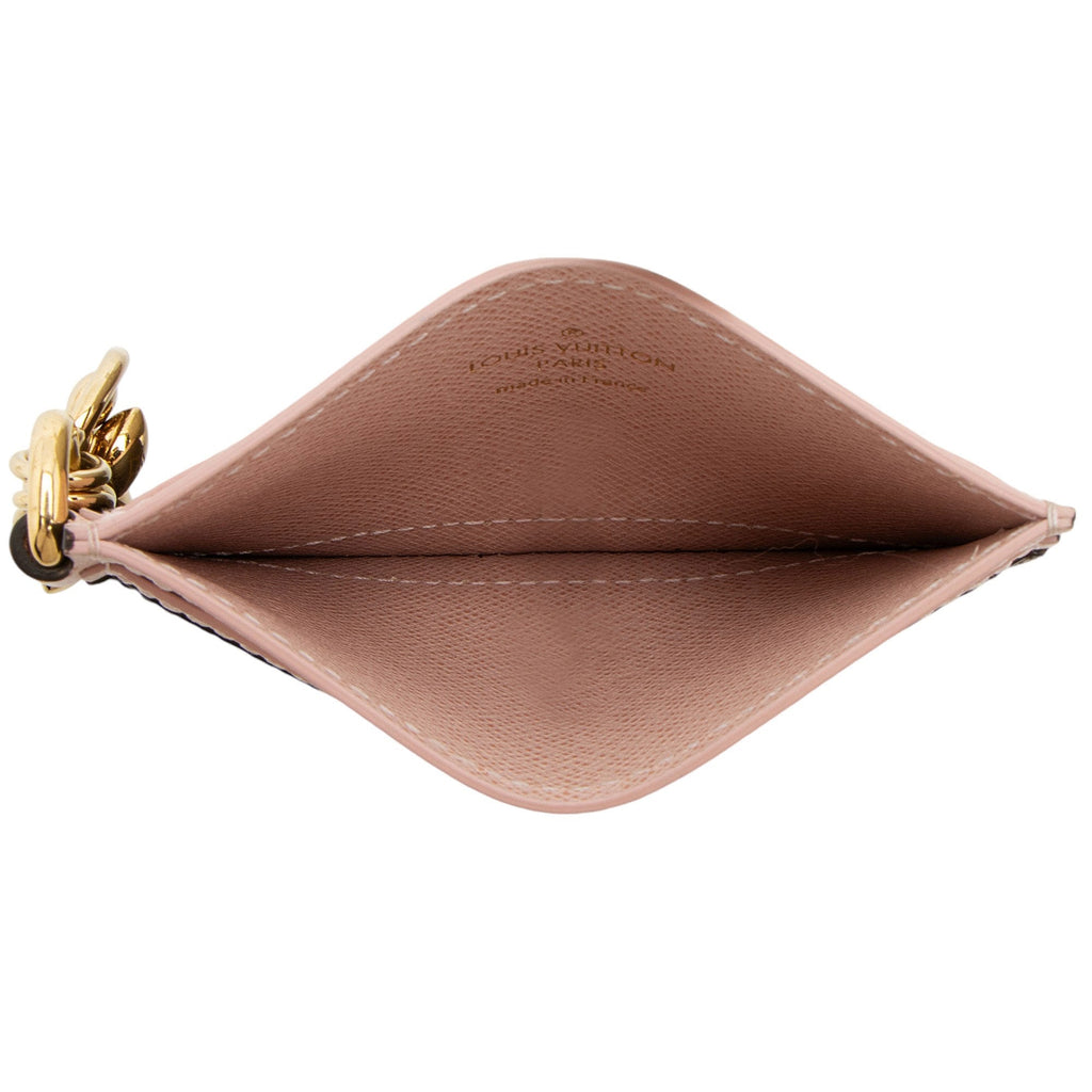Louis Vuitton Monogram Charms Card Holder (SHF-kYLA8r)