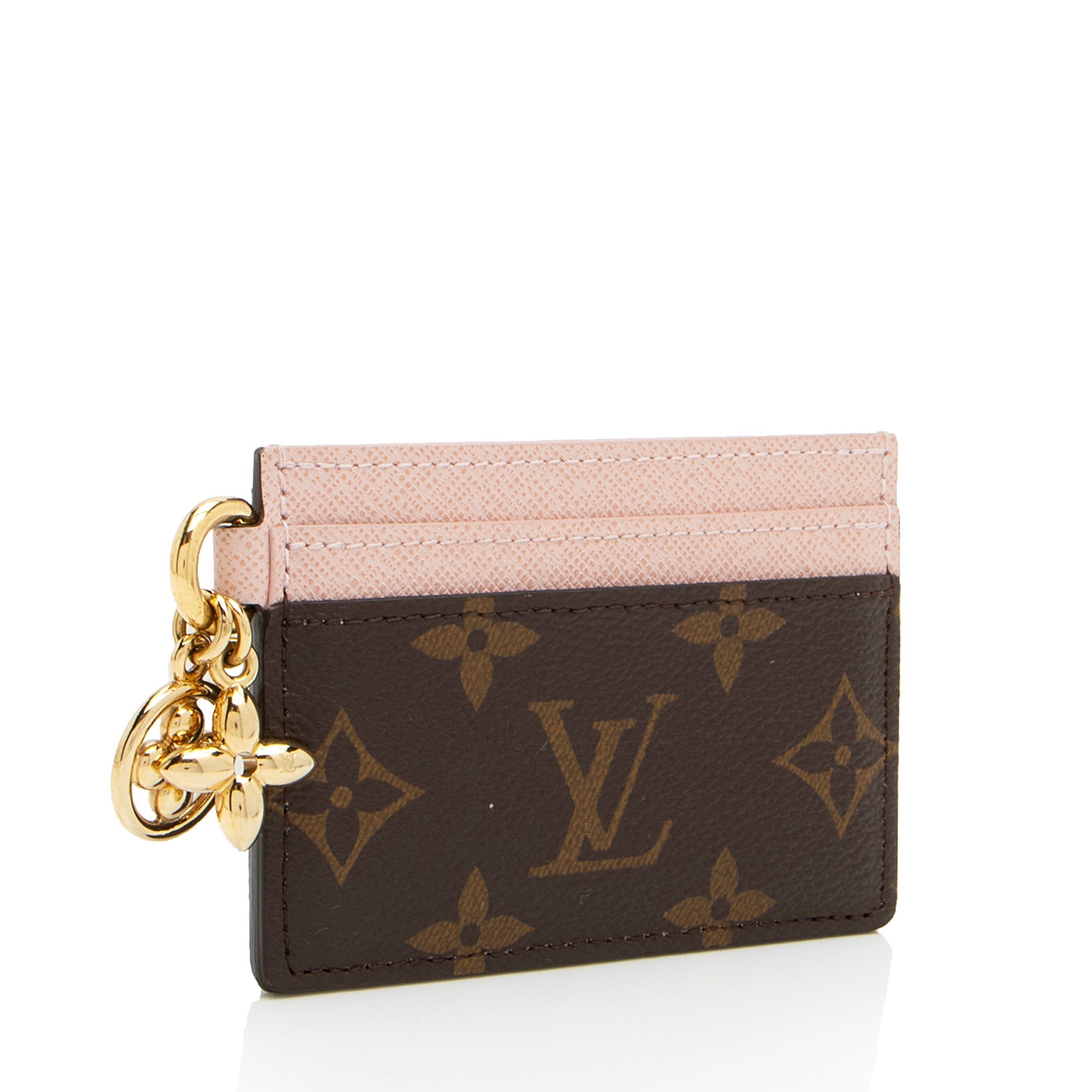 Louis Vuitton Monogram Charms Card Holder (SHF-kYLA8r)