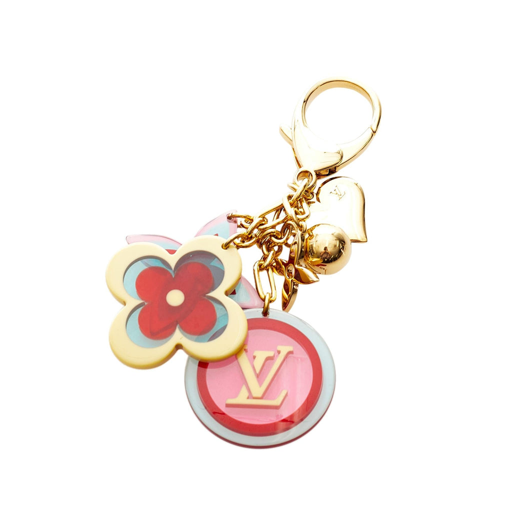 Louis Vuitton Monogram Charms Key Chain (SHG-YdYlG3)