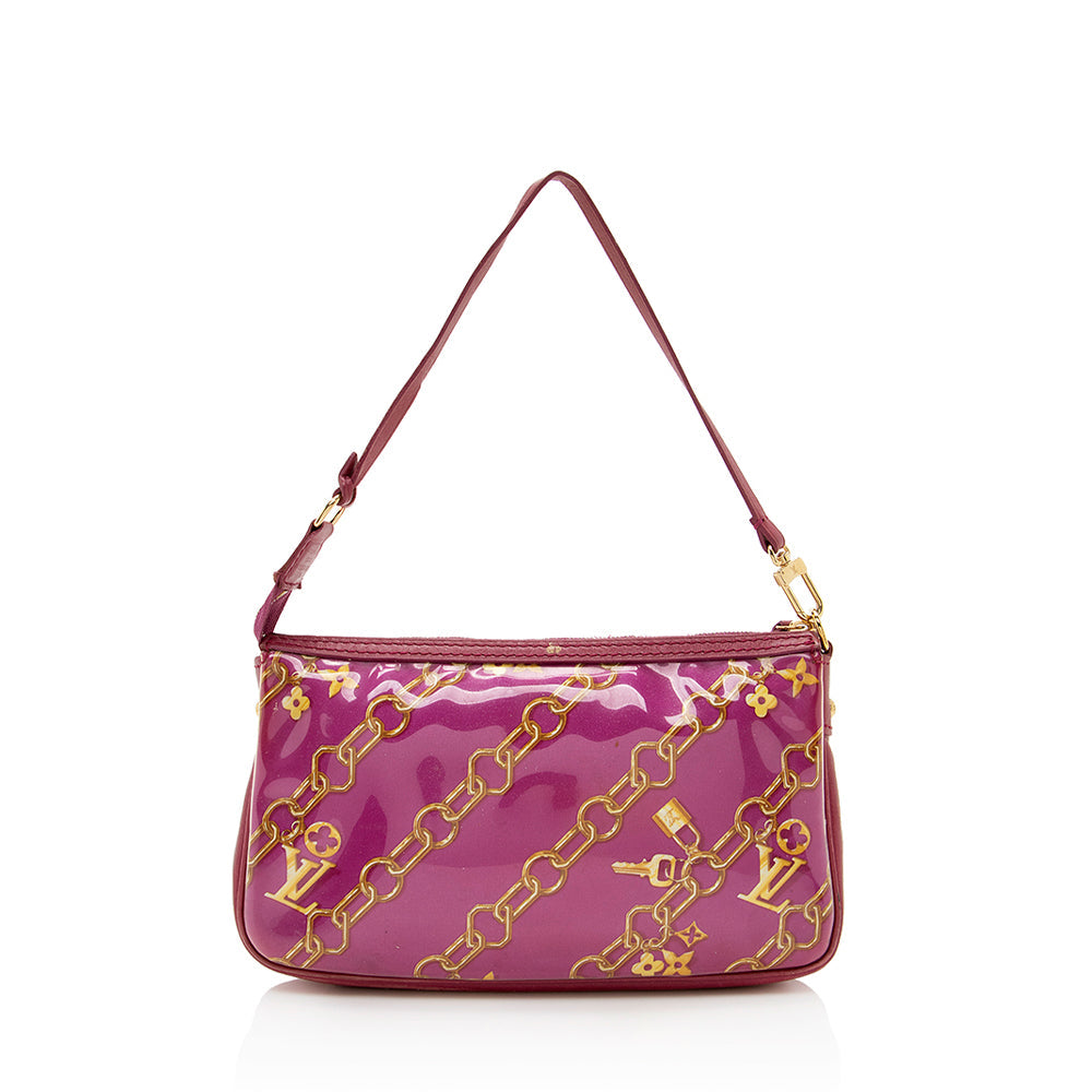 Louis Vuitton Monogram Charms Pochette (SHF-19310)