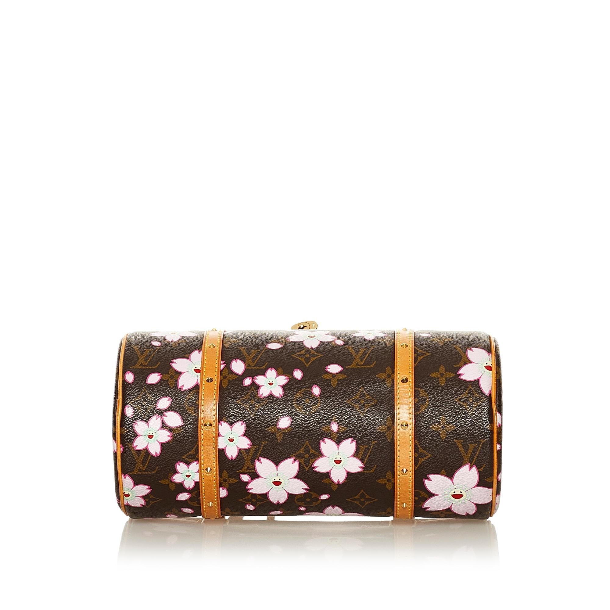 Louis Vuitton Monogram Cherry Blossom Papillon (SHG-34818)