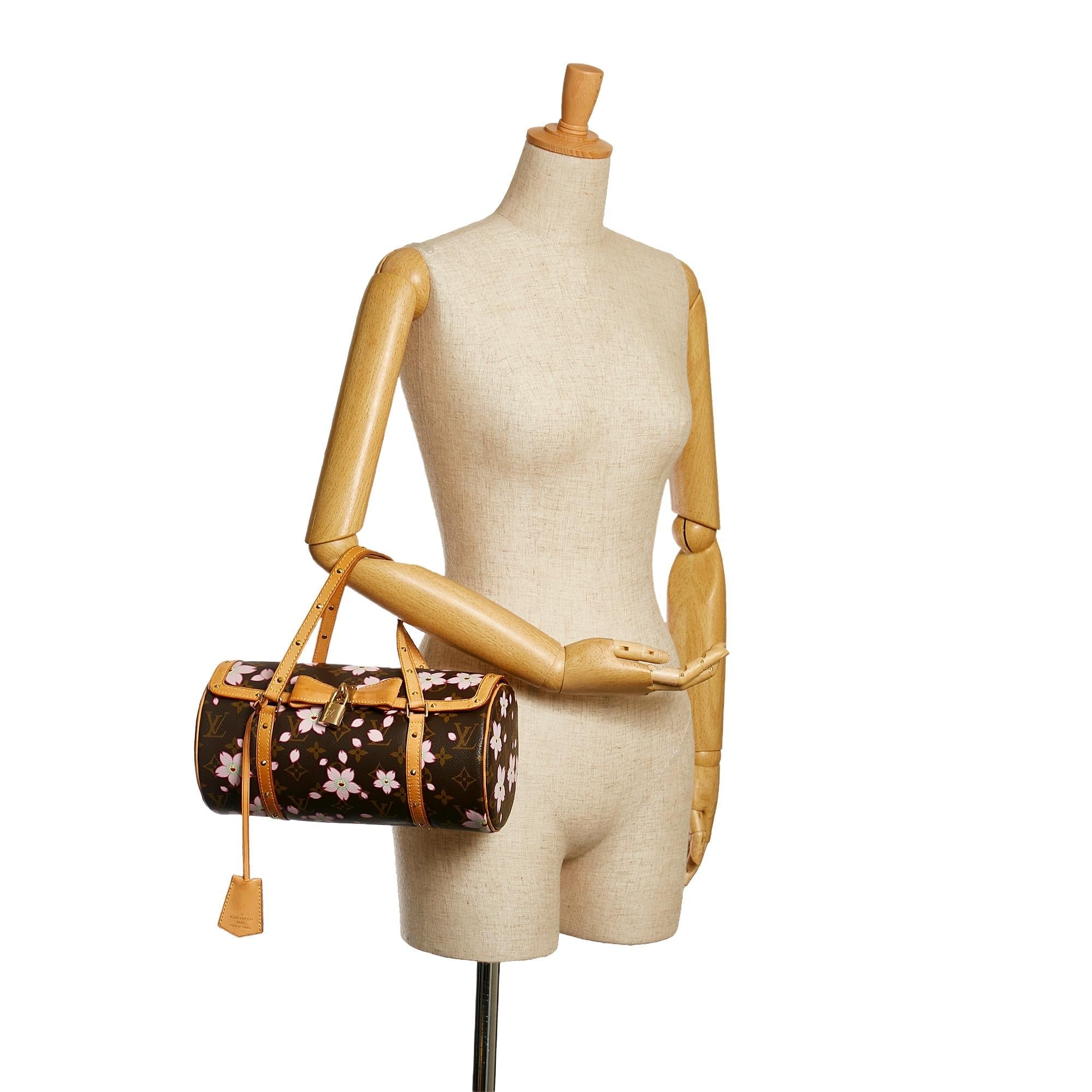 Louis Vuitton Monogram Cherry Blossom Papillon (SHG-34818)