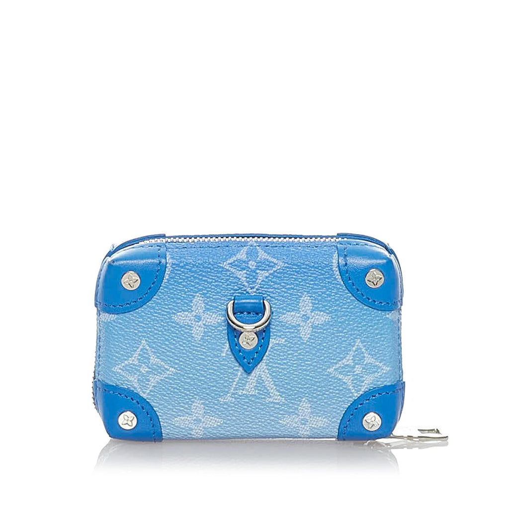 Louis Vuitton Monogram Clouds Soft Trunk Necklace Wallet (SHG-33618)