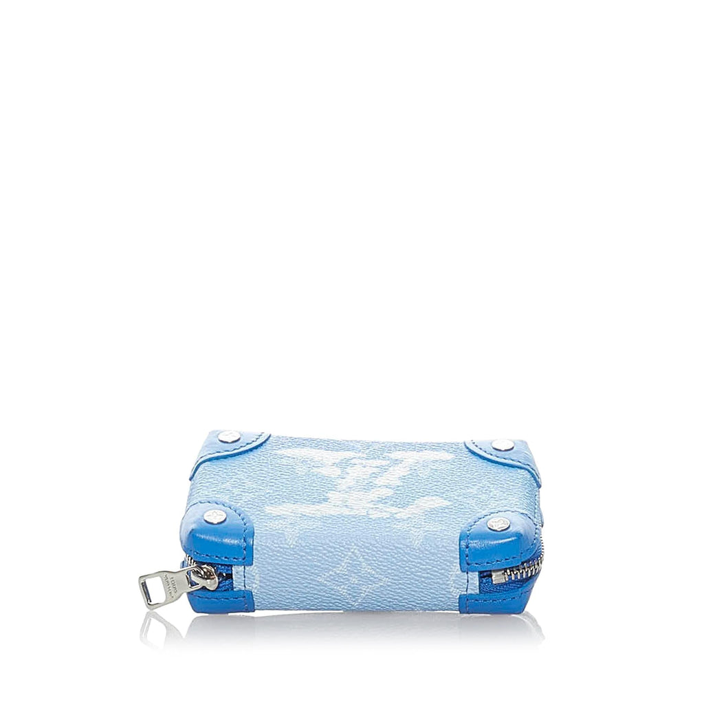 Louis Vuitton Monogram Clouds Soft Trunk Necklace Wallet (SHG-33618)