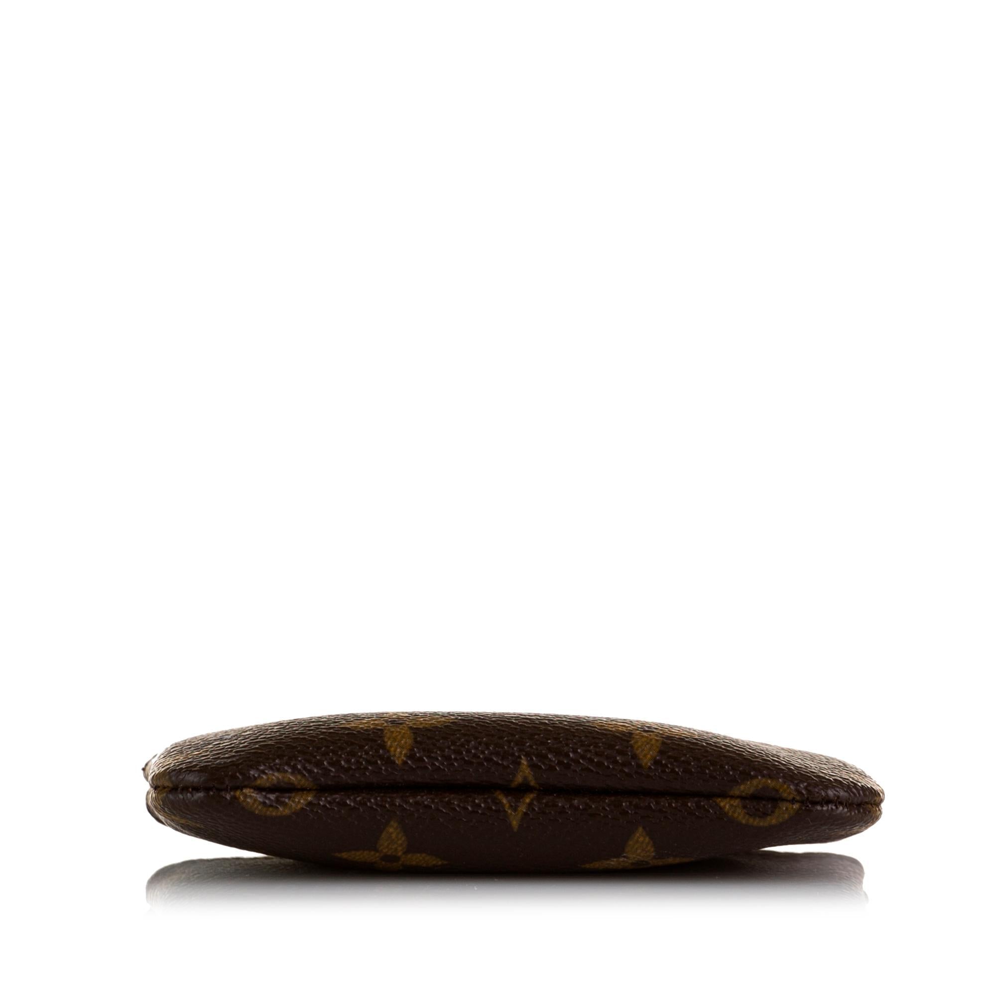 Louis Vuitton Monogram Coin Pouch (SHG-qIFmb1)