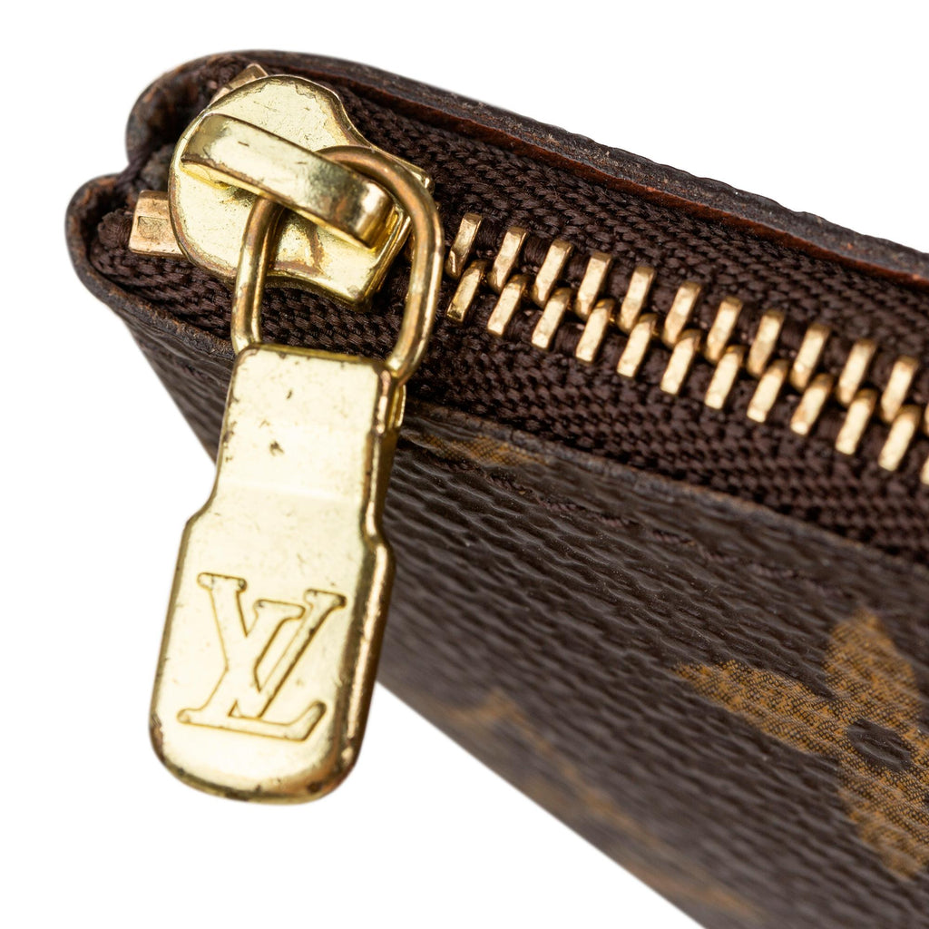 Louis Vuitton Monogram Coin Pouch (SHG-qIFmb1)
