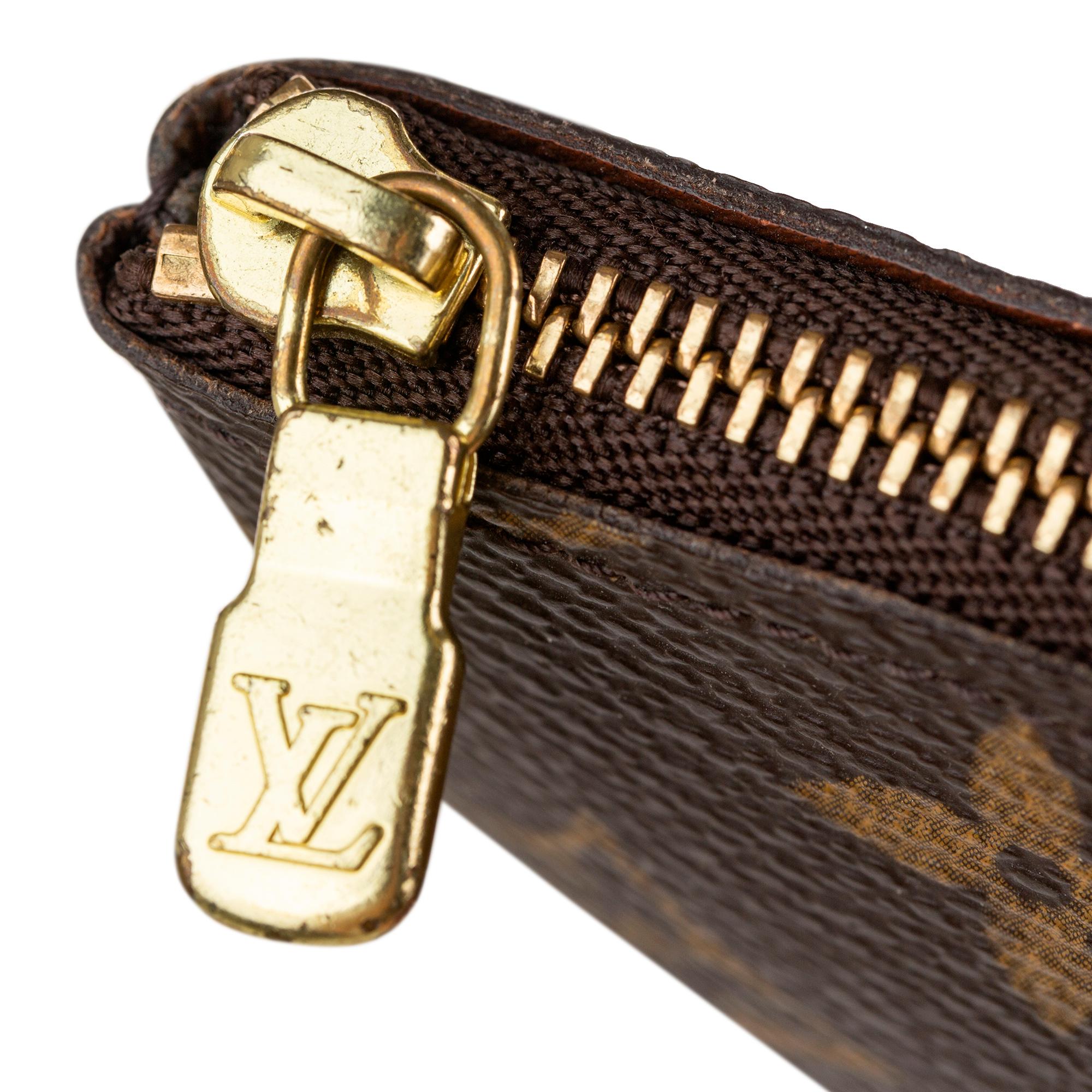 Louis Vuitton Monogram Coin Pouch (SHG-qIFmb1)