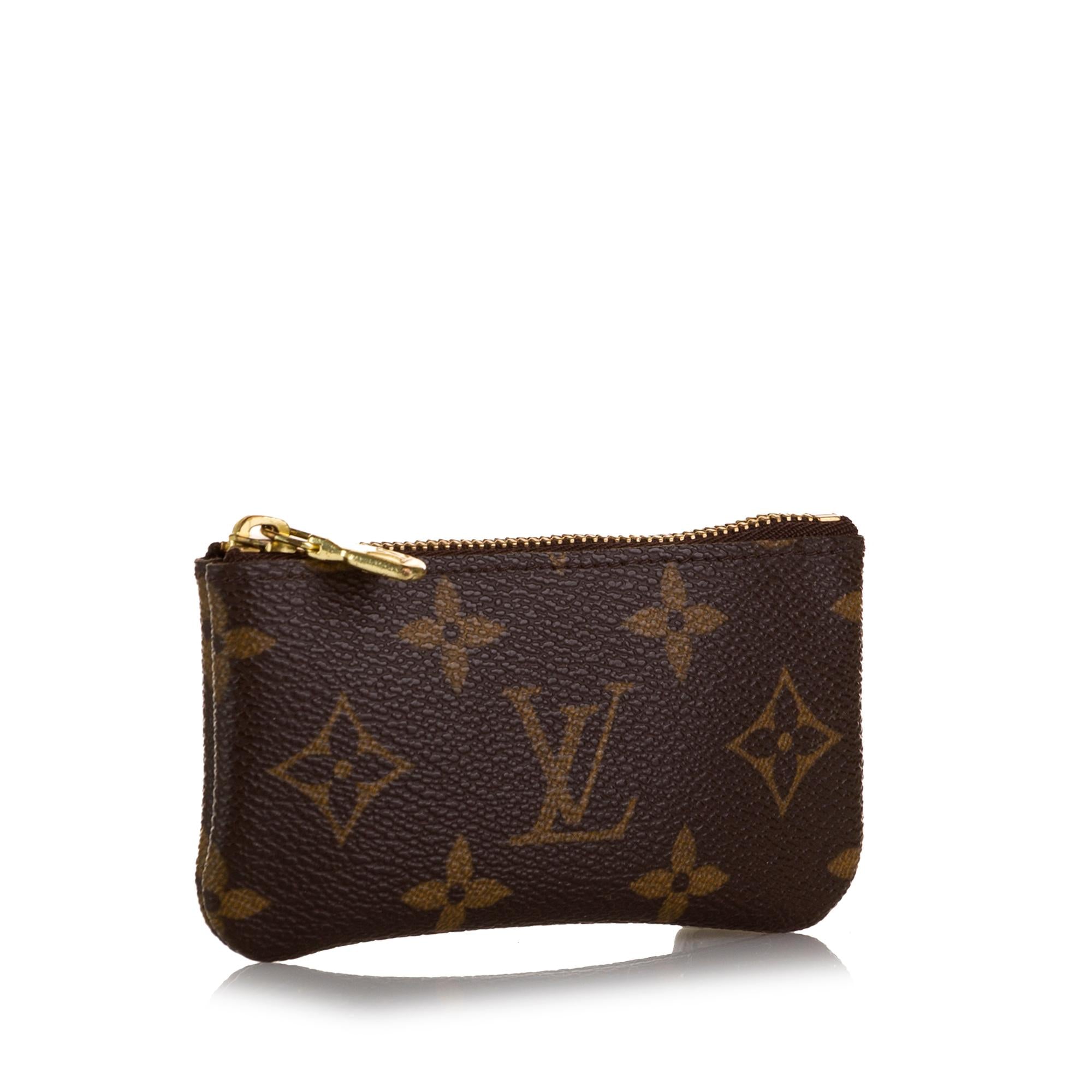 Louis Vuitton Monogram Coin Pouch (SHG-qIFmb1)