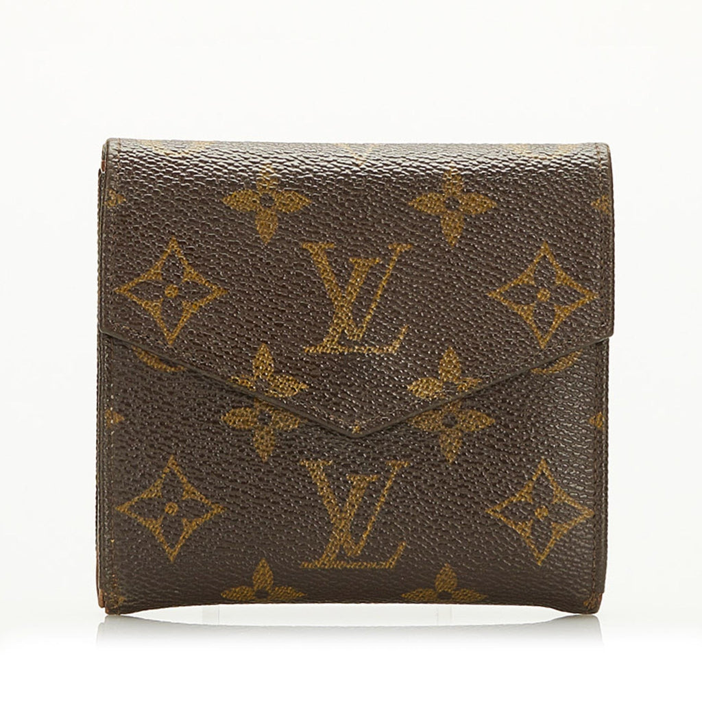 Louis Vuitton Monogram Compact Wallet (SHG-37157)