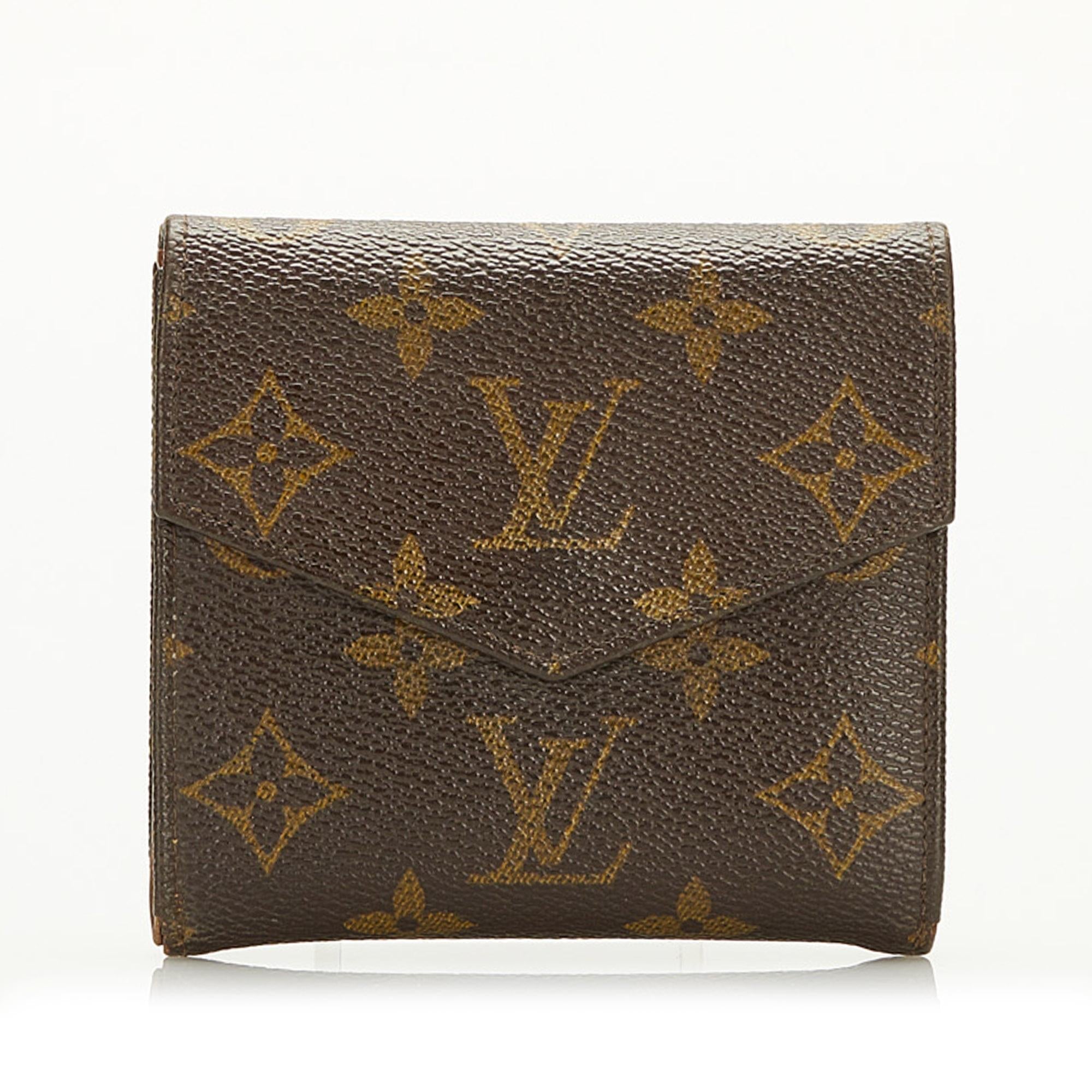 Louis Vuitton Monogram Compact Wallet (SHG-37157)