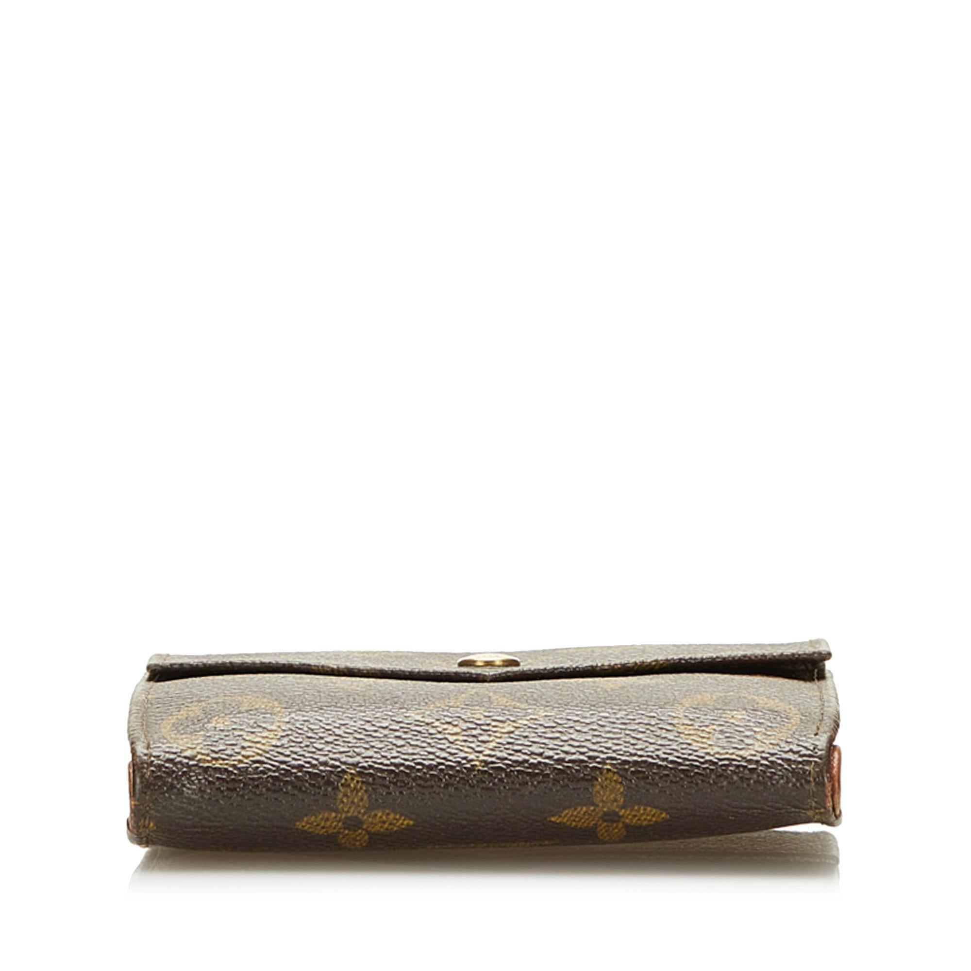Louis Vuitton Monogram Compact Wallet (SHG-37157)