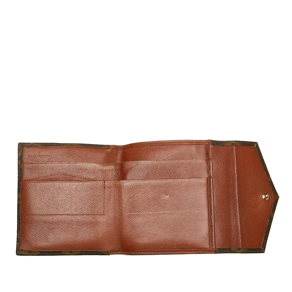 Louis Vuitton Monogram Compact Wallet (SHG-37157)