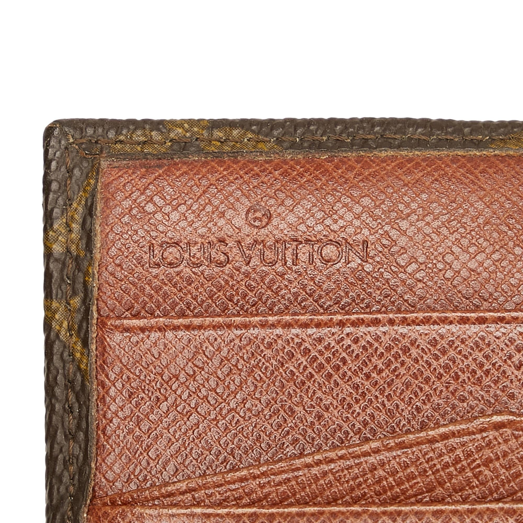 Louis Vuitton Monogram Compact Wallet (SHG-37157)