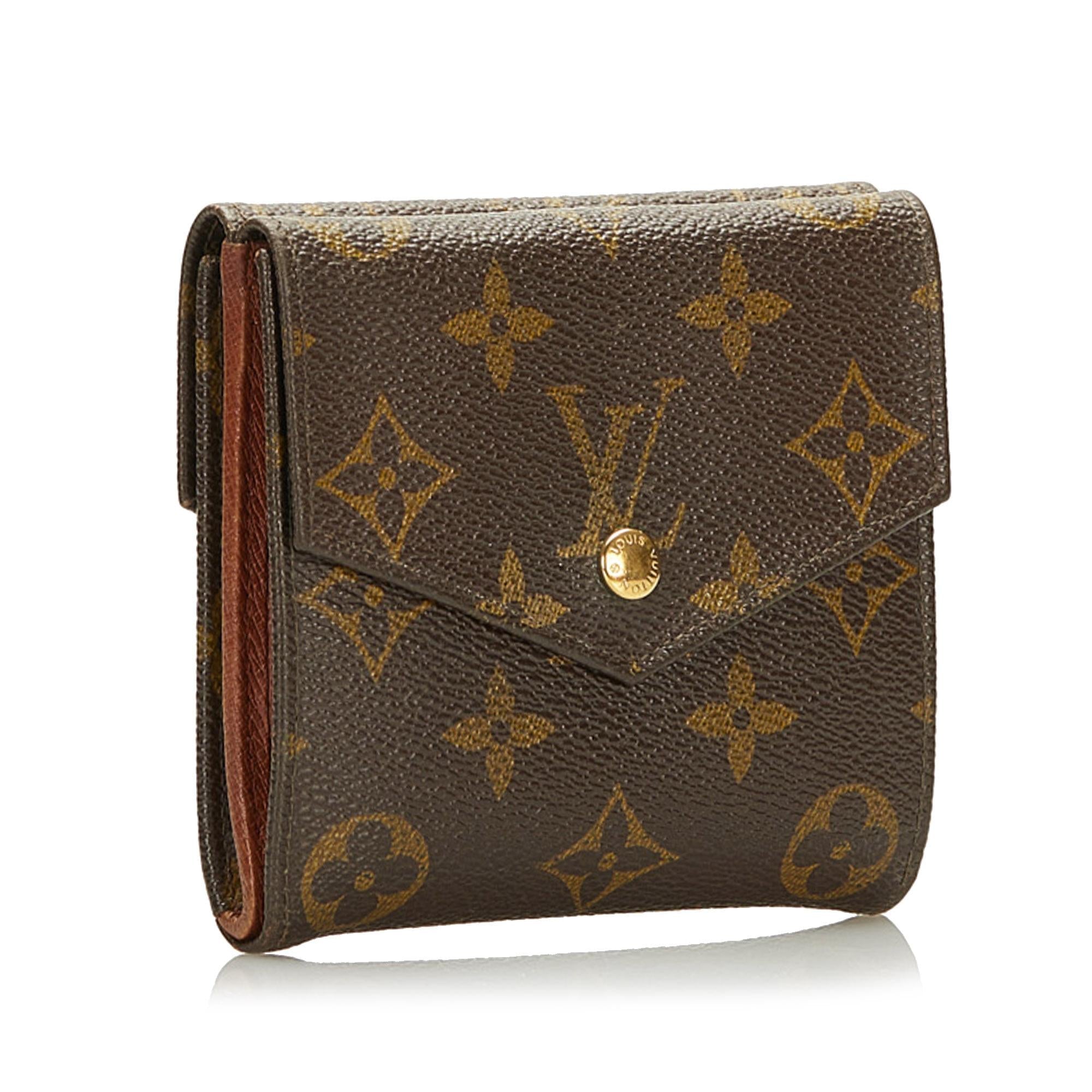 Louis Vuitton Monogram Compact Wallet (SHG-37157)