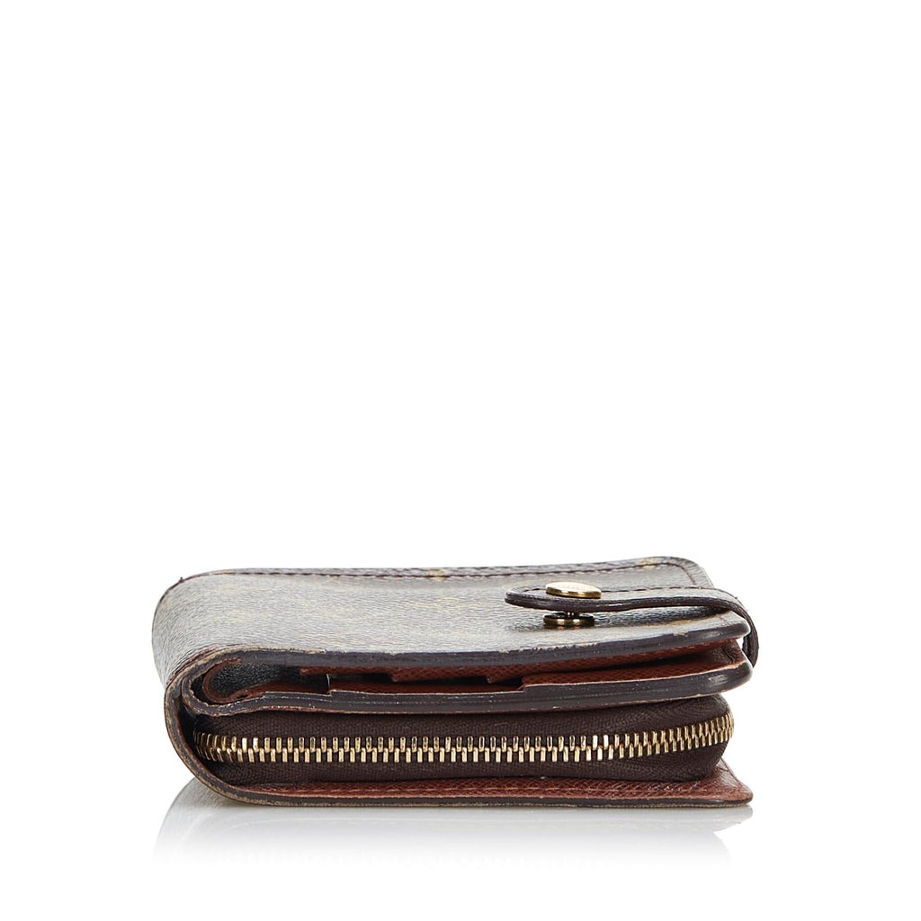 Louis Vuitton Monogram Compact Zippy Wallet (SHG-cv6BRU)