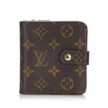 Louis Vuitton Monogram Compact Zippy Wallet (SHG-cv6BRU)