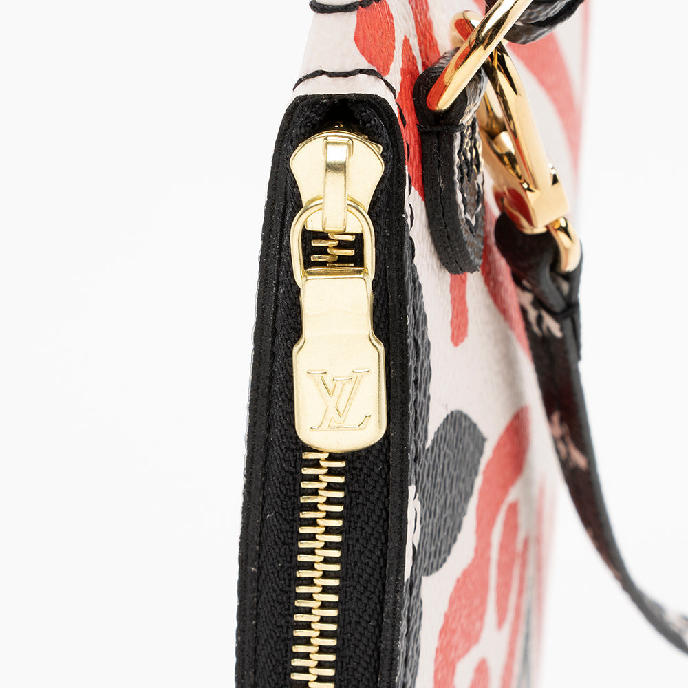 Louis Vuitton Monogram Crafty Neverfull MM Pochette (SHF-16845)